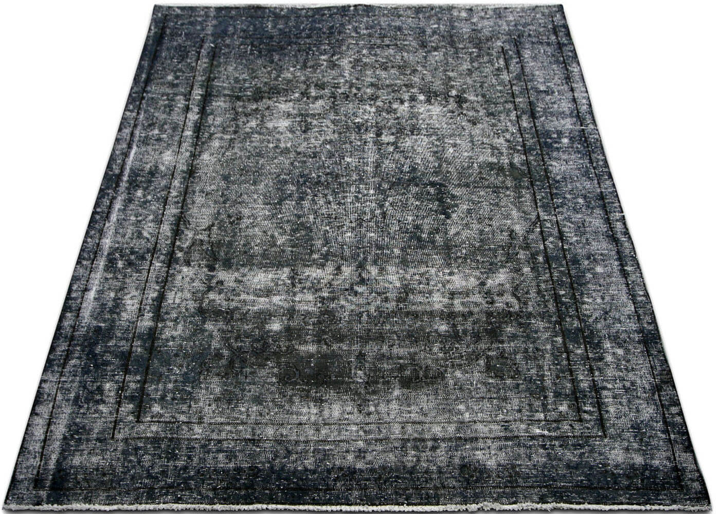Vintage Persian Kerman Overdyed Rug - 8' x 10'9" - 150085
