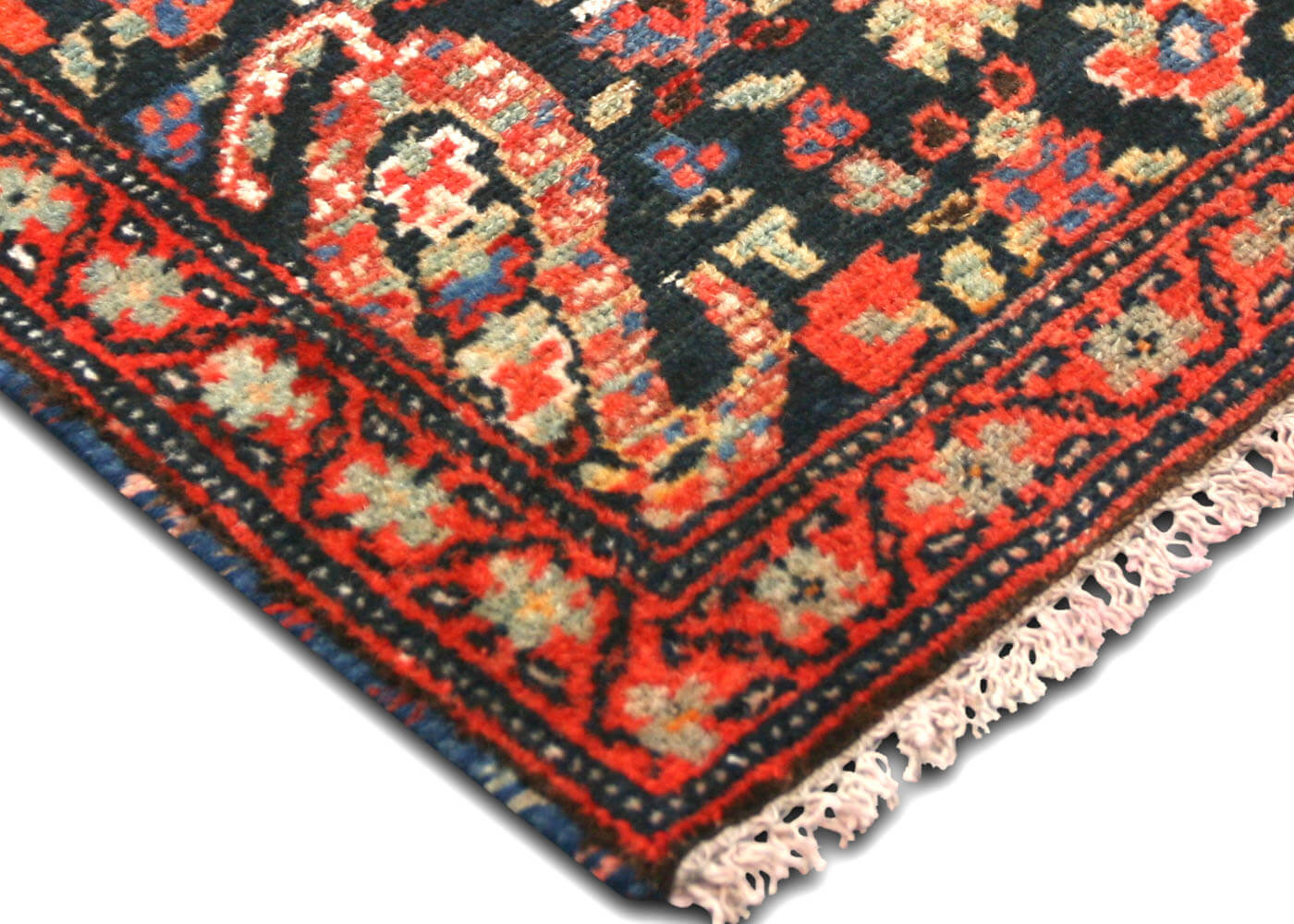 Semi Antique Persian Senne Rug - 2'5" x 4'2" - 150108