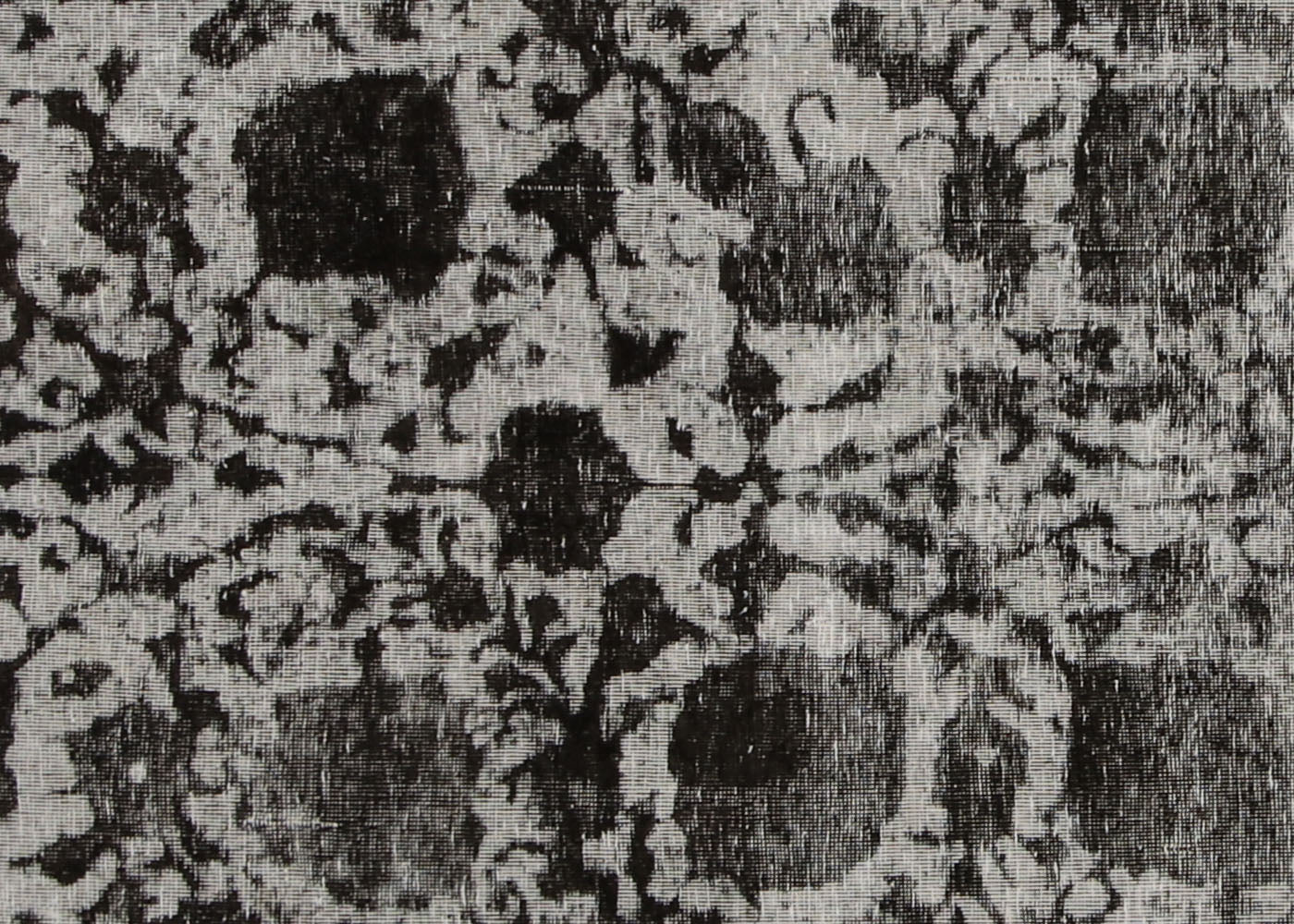 Vintage Persian Tabriz Overdyed Rug - 9'9" x 12'3" - 150193