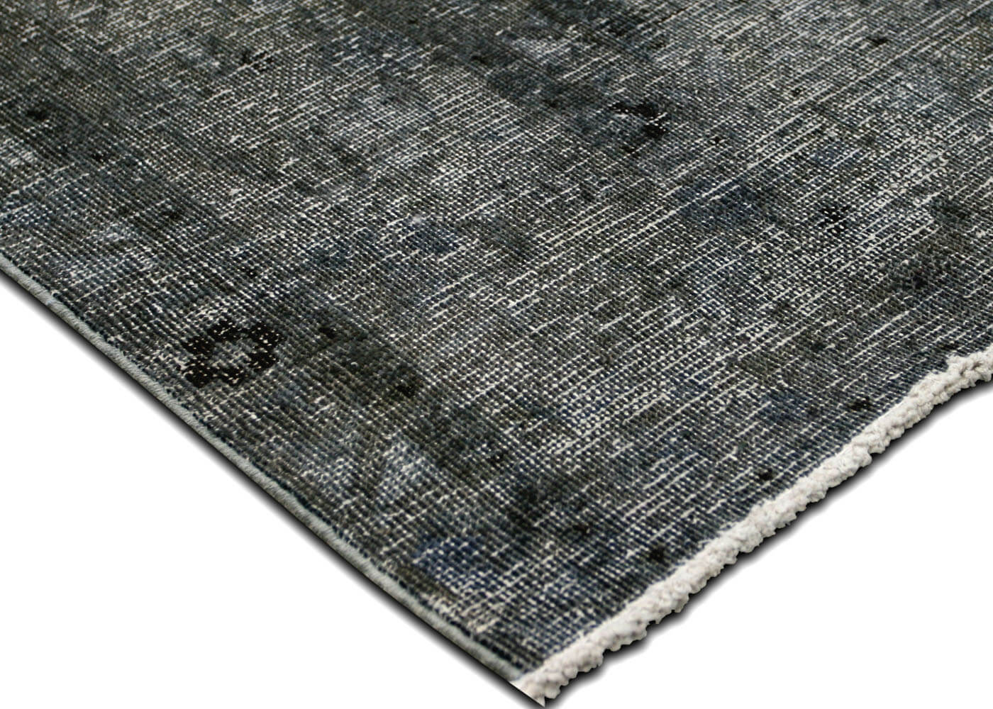 Vintage Persian Kerman Overdyed Rug - 7'6" x 10'2" - 150196