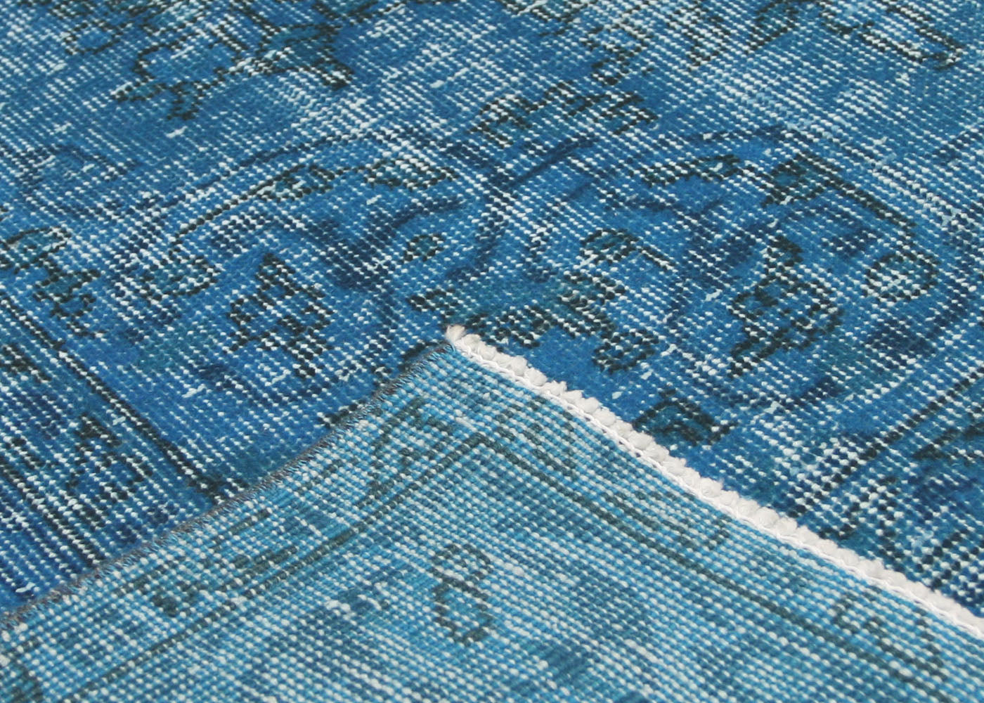 Vintage Turkish OverDyed Rug - 3'10" x 6'5" - 150251