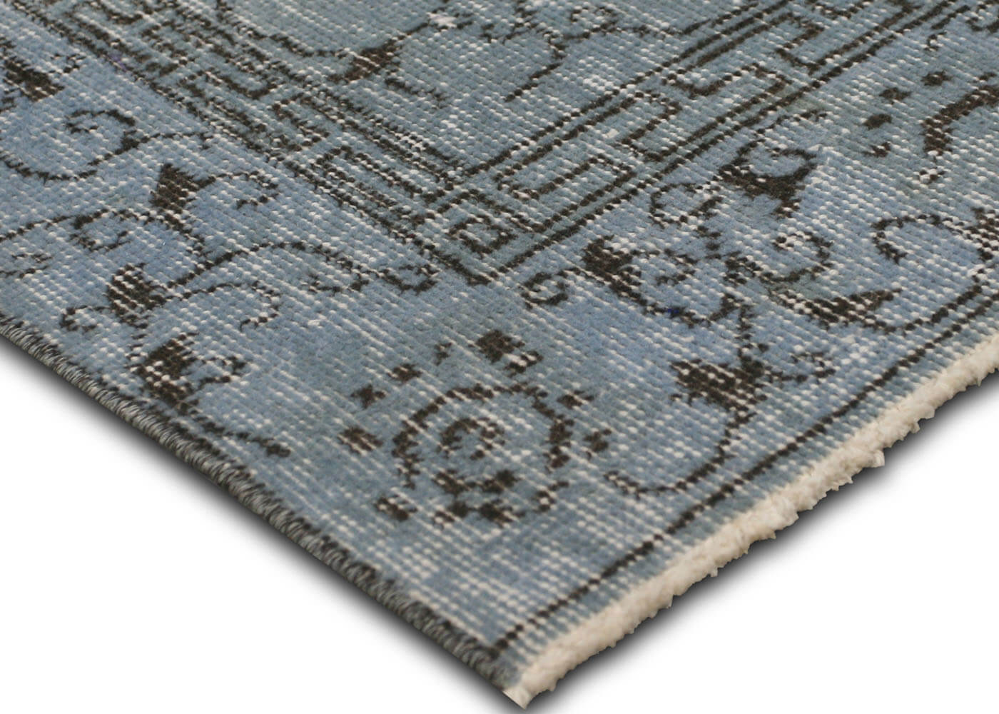 Vintage Turkish OverDyed Rug - 3'9" x 6'10" - 150258