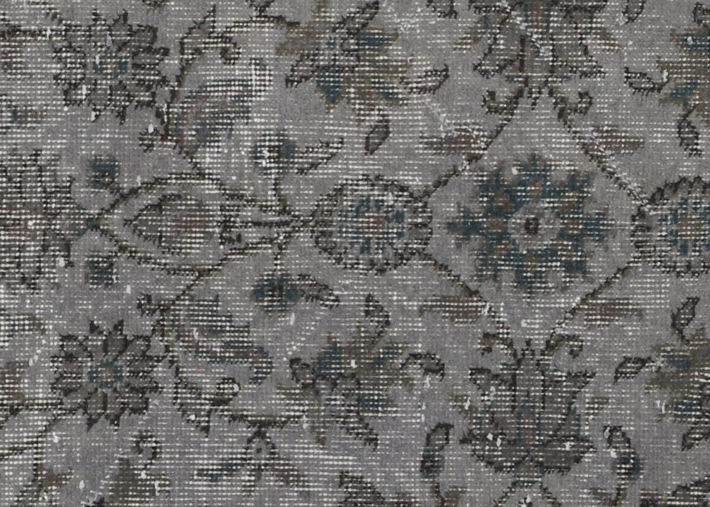 Vintage Turkish OverDyed Rug - 3'9" x 6'8" - 150265