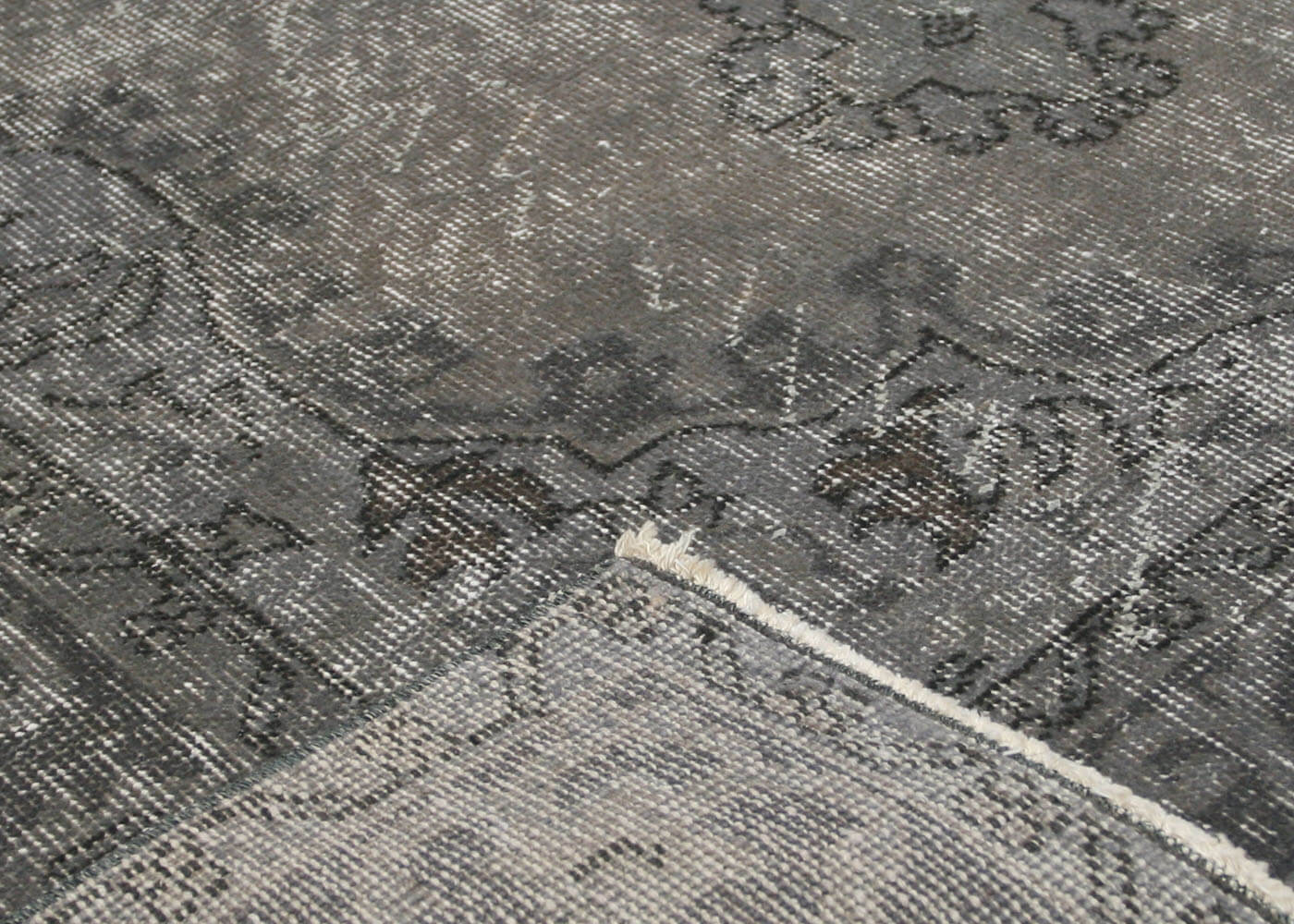 Vintage Turkish OverDyed Rug - 3'9" x 6'9" - 150273