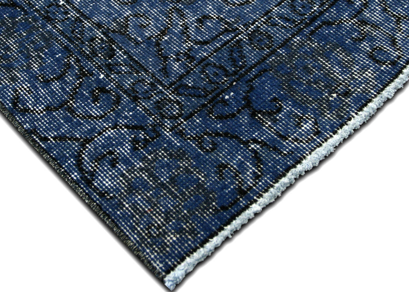 Vintage Turkish OverDyed Rug - 3'7" x 6'6" - 150276