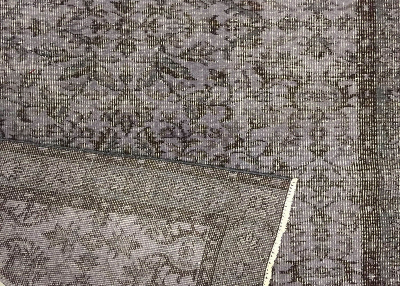 Vintage Turkish OverDyed Rug - 3'9" x 6'9" - 150277