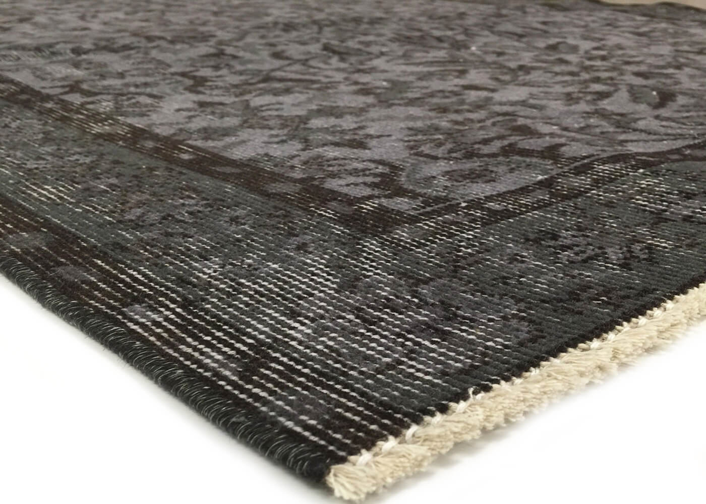 Vintage Turkish OverDyed Rug - 3'9" x 6'9" - 150277