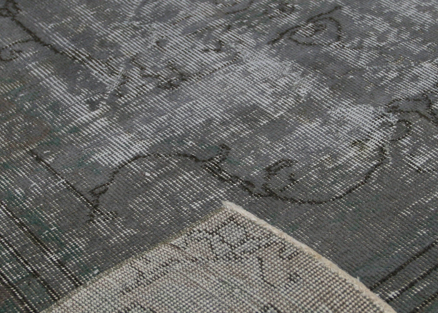 Vintage Turkish OverDyed Rug - 3'7" x 6'5" - 150278