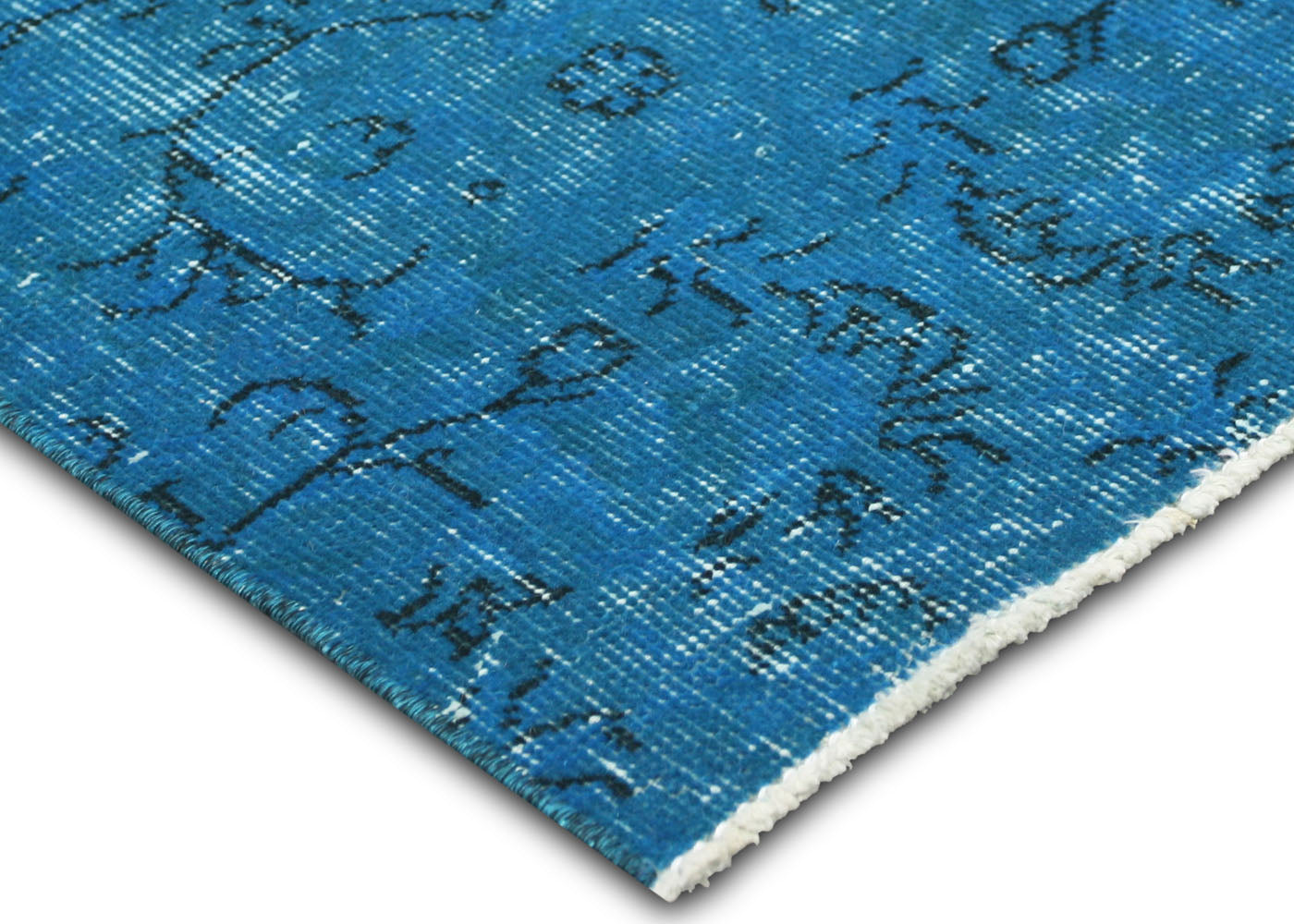 Vintage Turkish OverDyed Rug - 3'10" x 6'4" - 150285