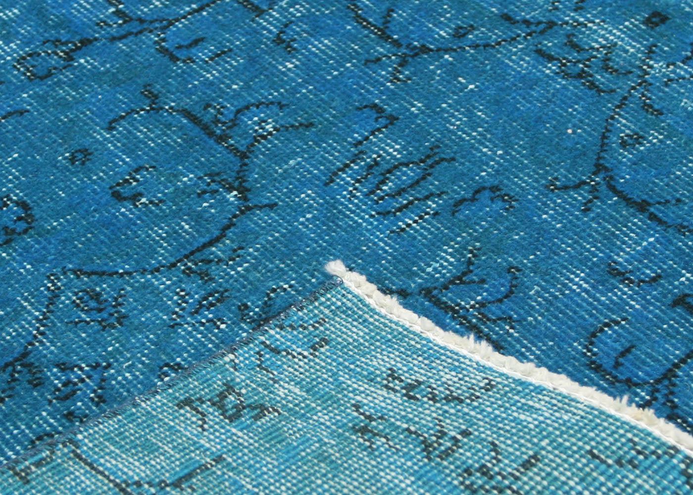 Vintage Turkish OverDyed Rug - 3'10" x 6'4" - 150285