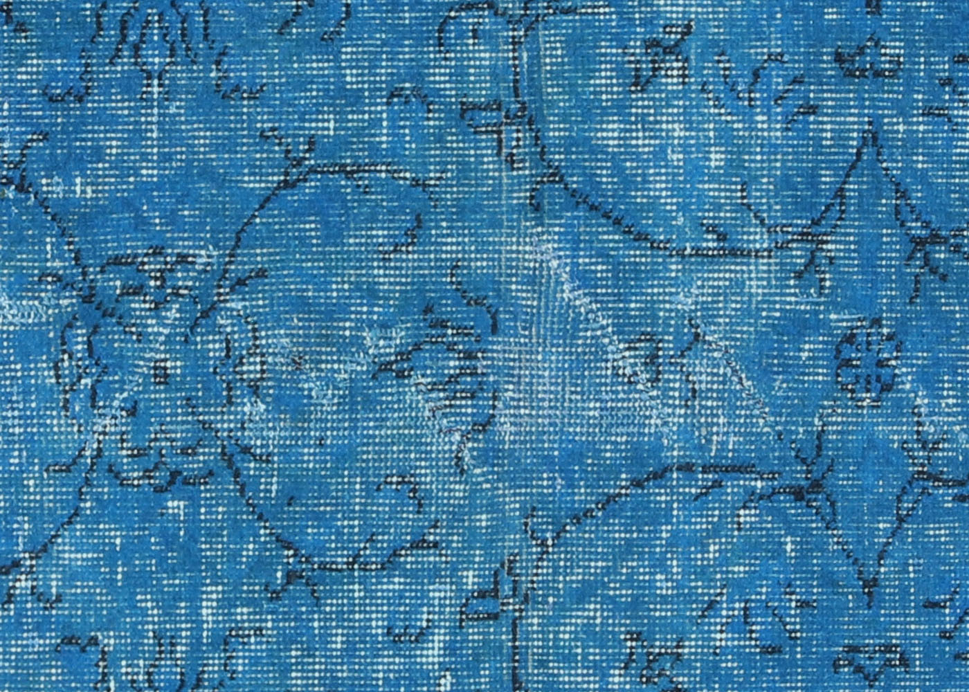 Vintage Turkish OverDyed Rug - 3'10" x 6'4" - 150285