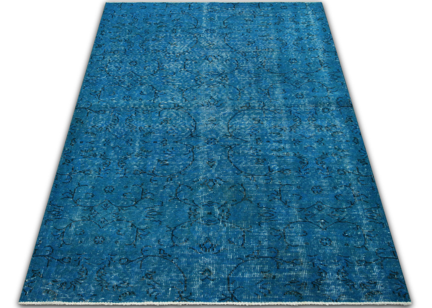 Vintage Turkish OverDyed Rug - 3'10" x 6'4" - 150285