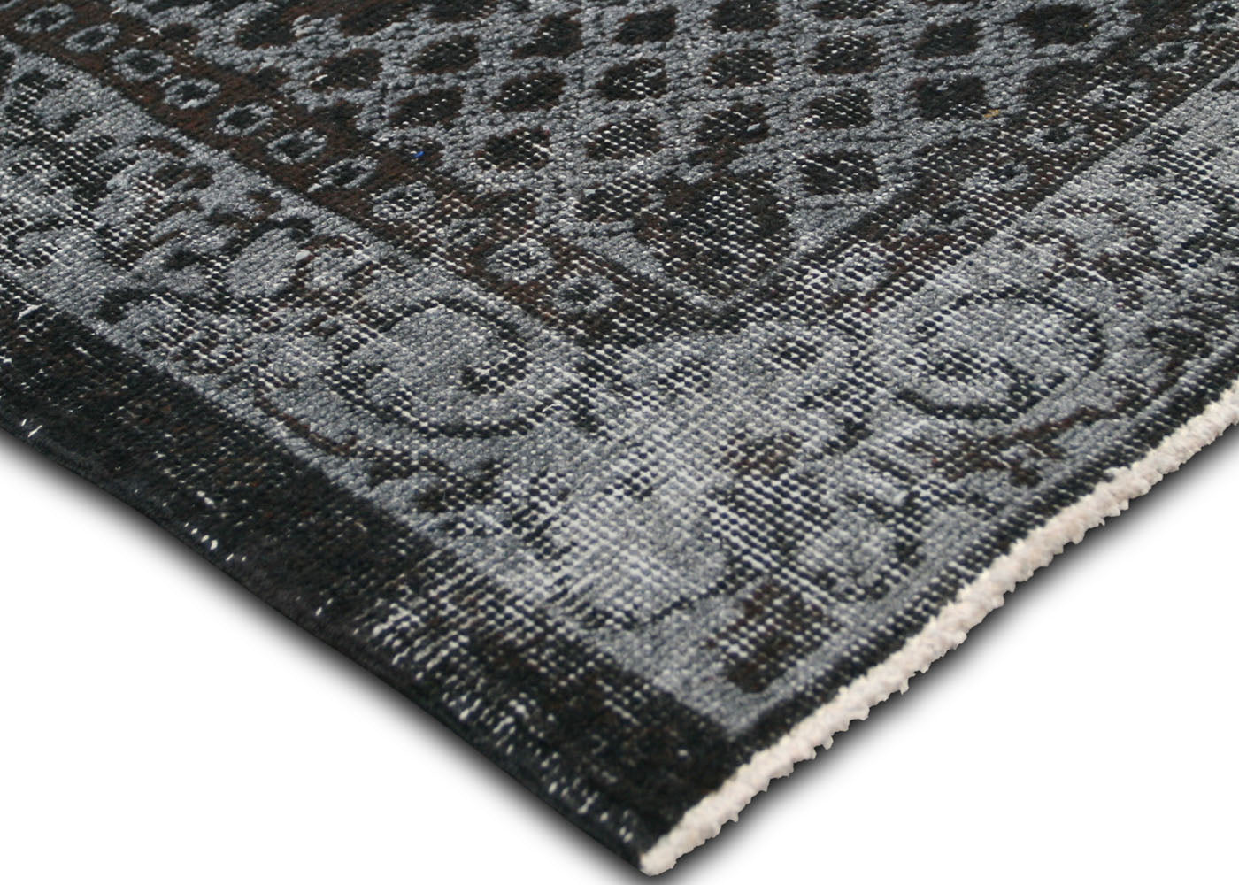 Vintage Turkish OverDyed Rug - 3'10" x 6'9" - 150289