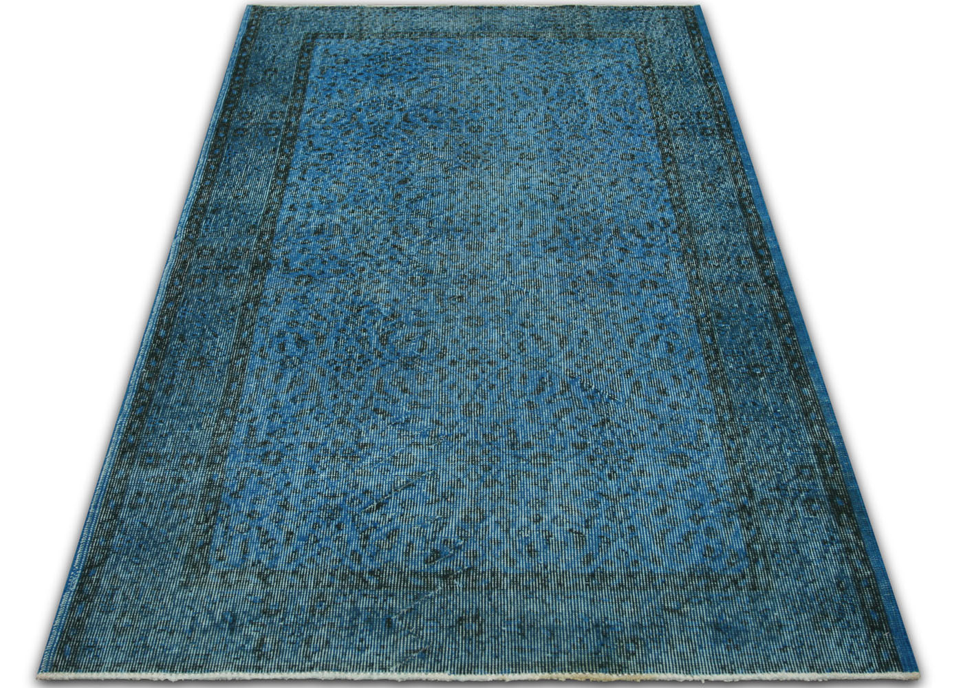 Vintage Turkish OverDyed Rug - 3'10" x 6'10" - 150297