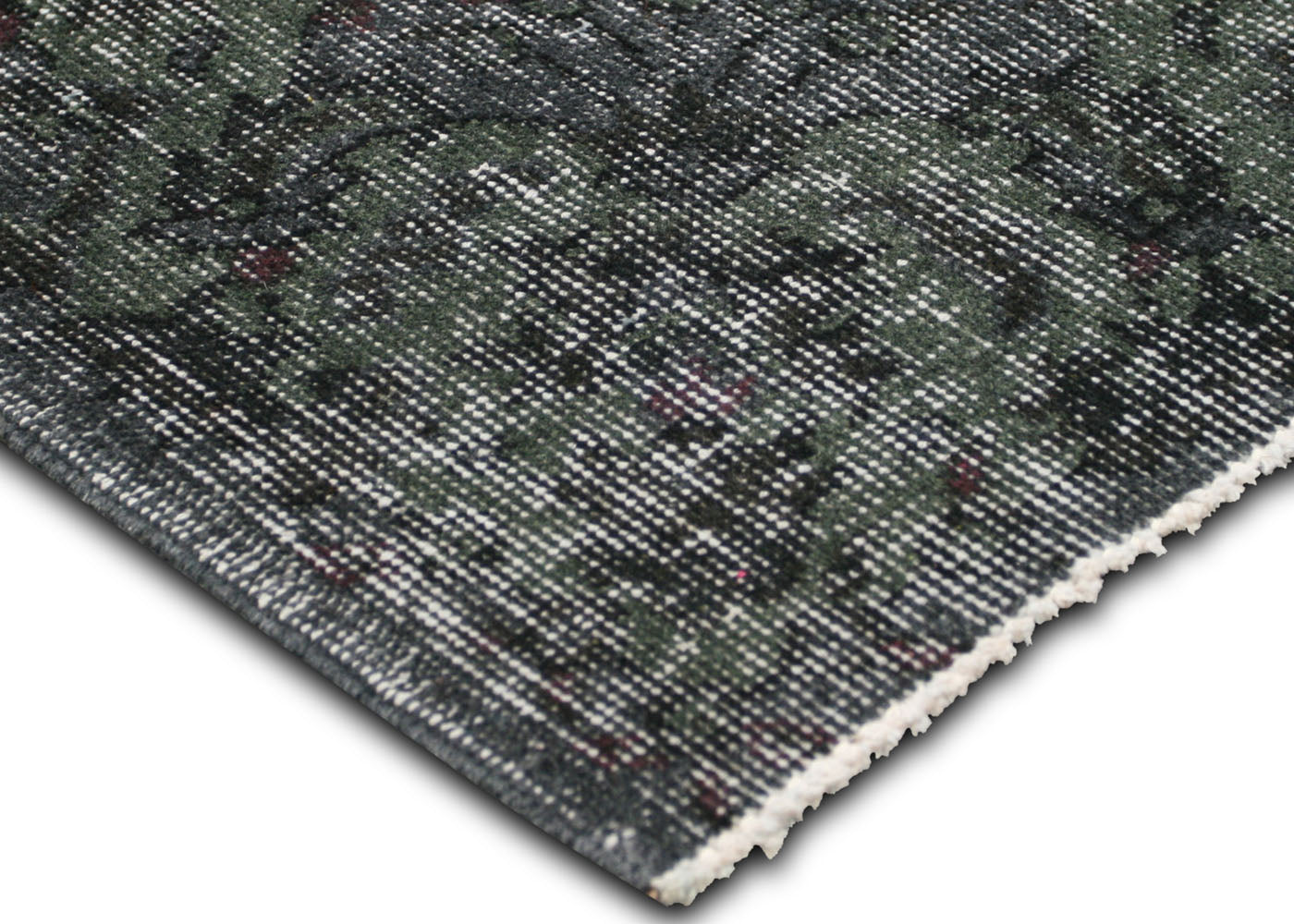 Vintage Turkish OverDyed Rug - 4'1" x 7' - 150298