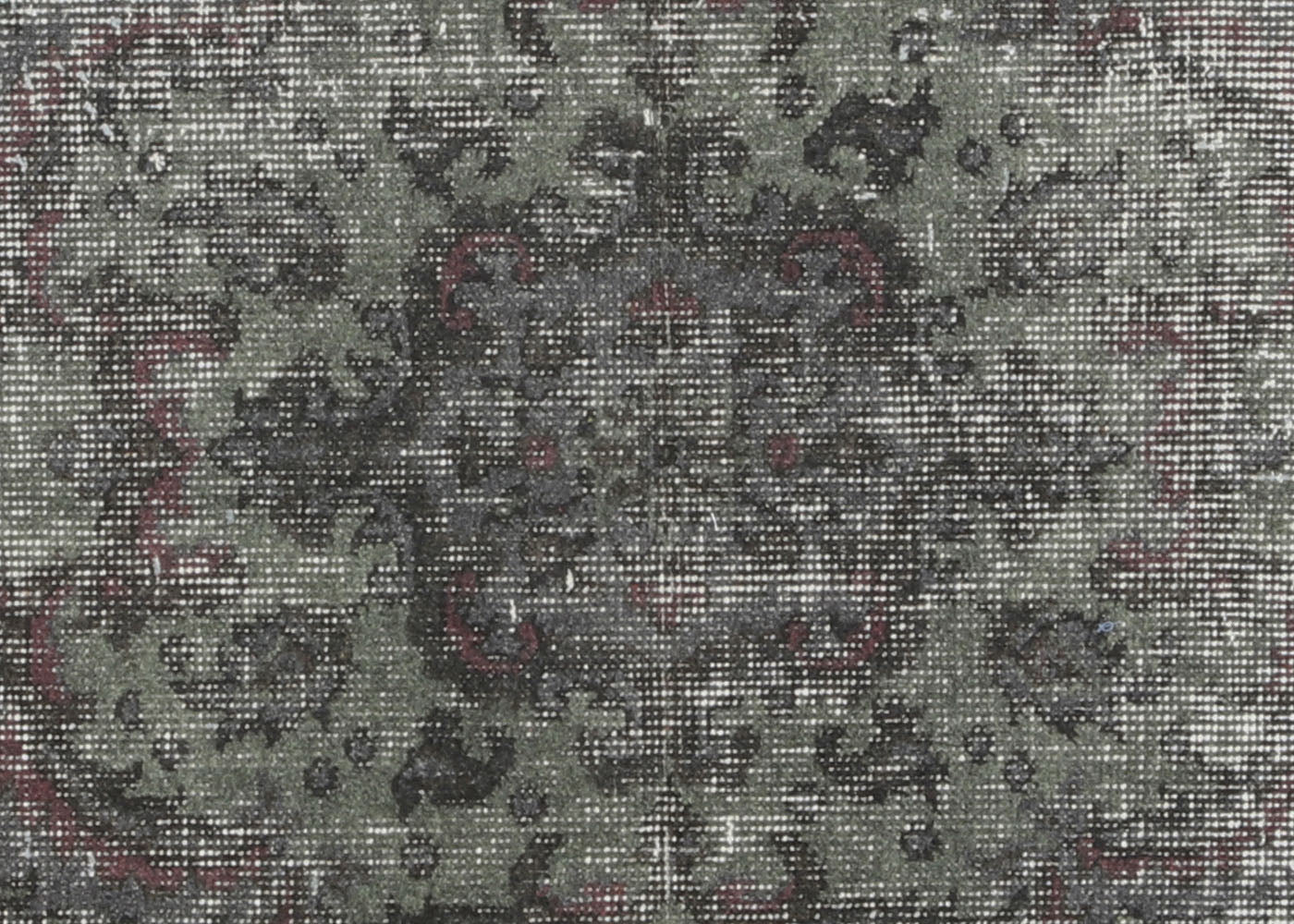 Vintage Turkish OverDyed Rug - 4'1" x 7' - 150298