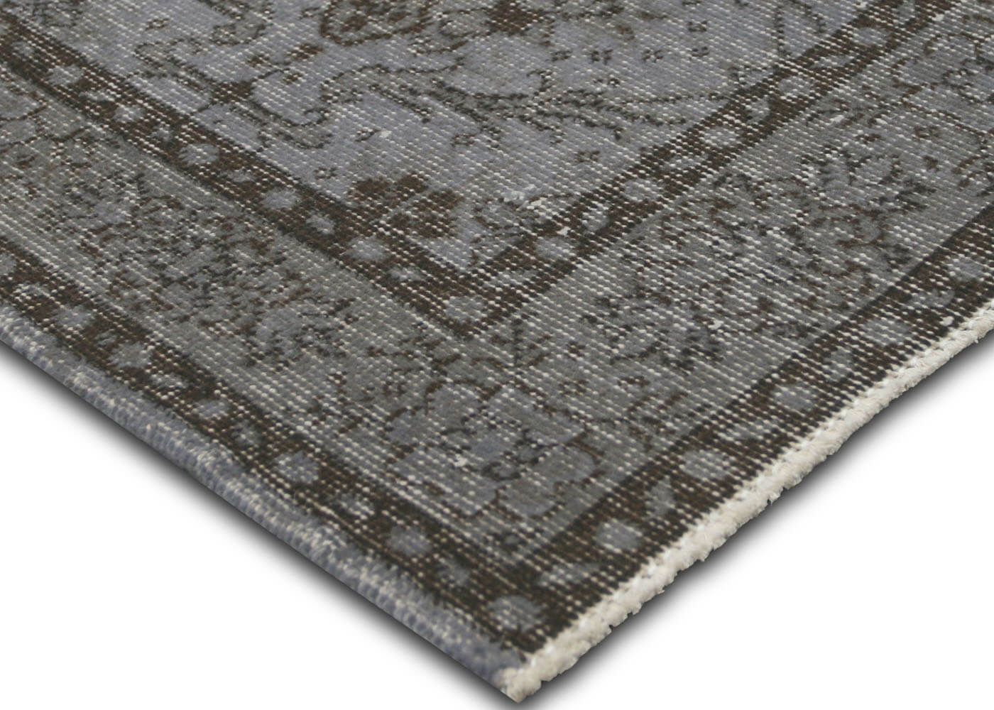 Vintage Turkish OverDyed Rug - 3'10" x 6'10" - 150300