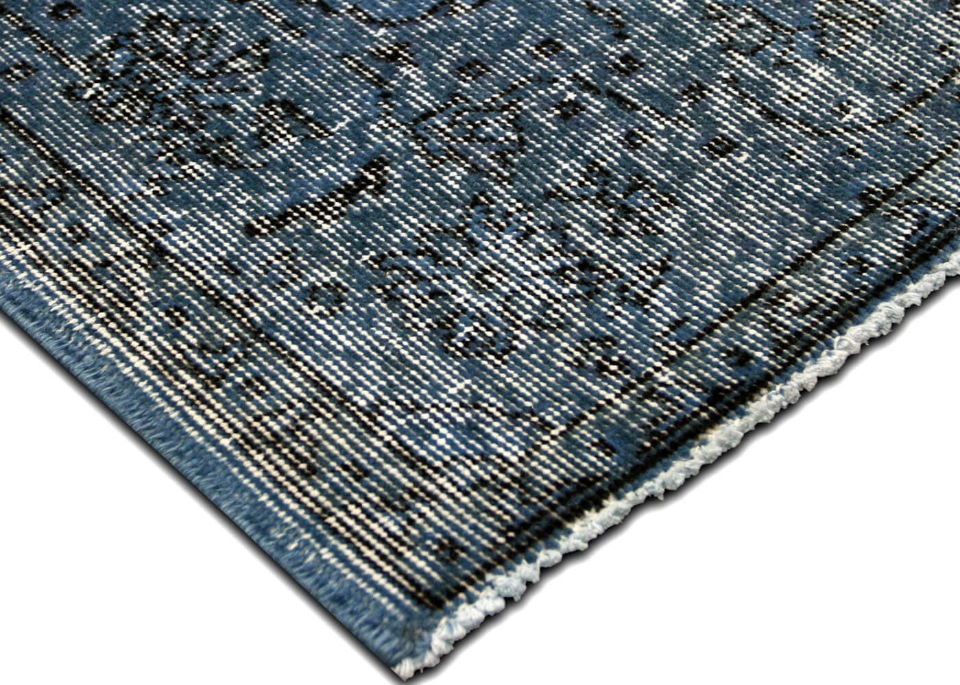 Vintage Turkish OverDyed Rug - 4'1" x 7' - 150302