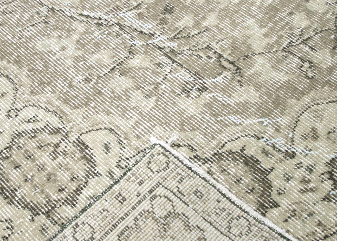 Vintage Turkish Oushak Rug - 5'7" x 8'4" - 150309