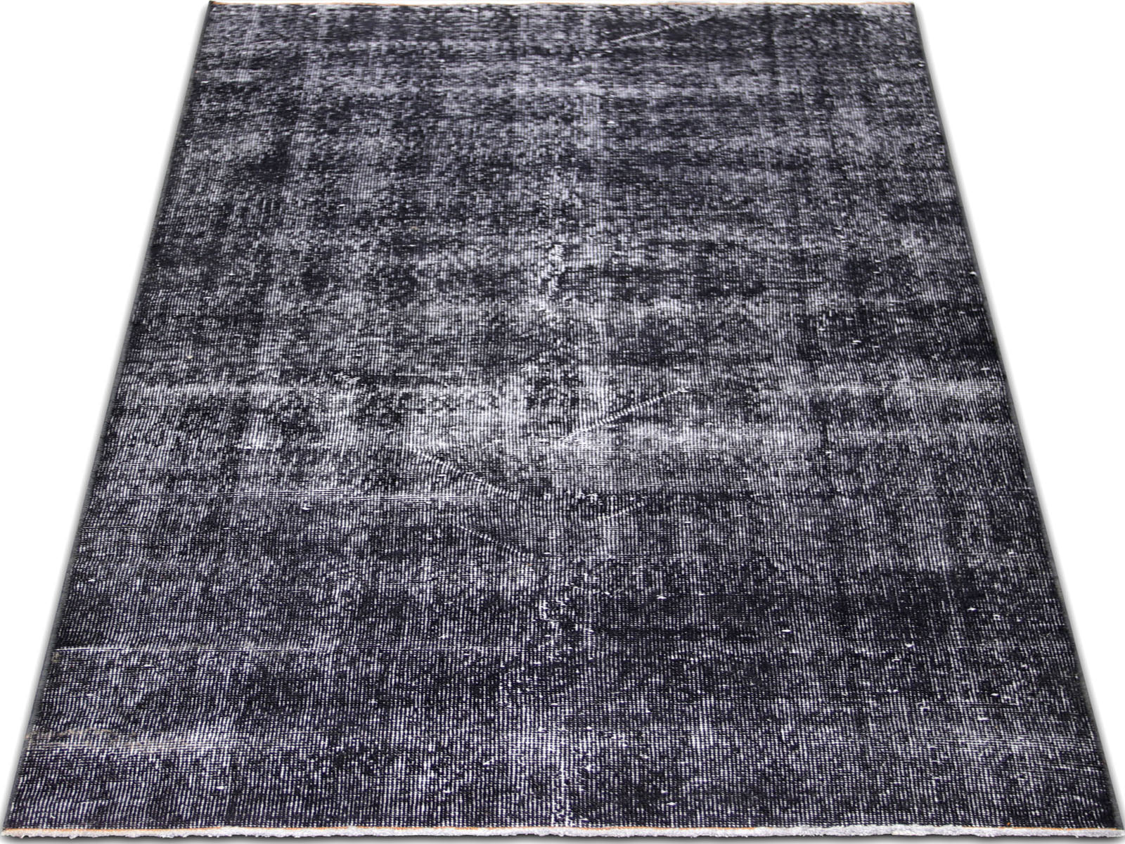Vintage Turkish OverDyed Rug - 3'8" x 6'10" - 150311