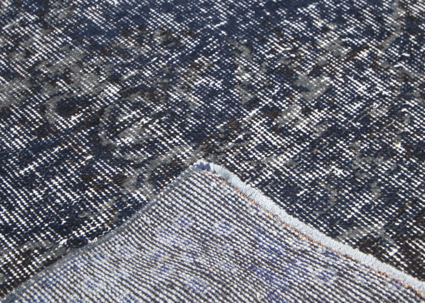 Vintage Turkish OverDyed Rug - 3'9" x 6'10" - 150312