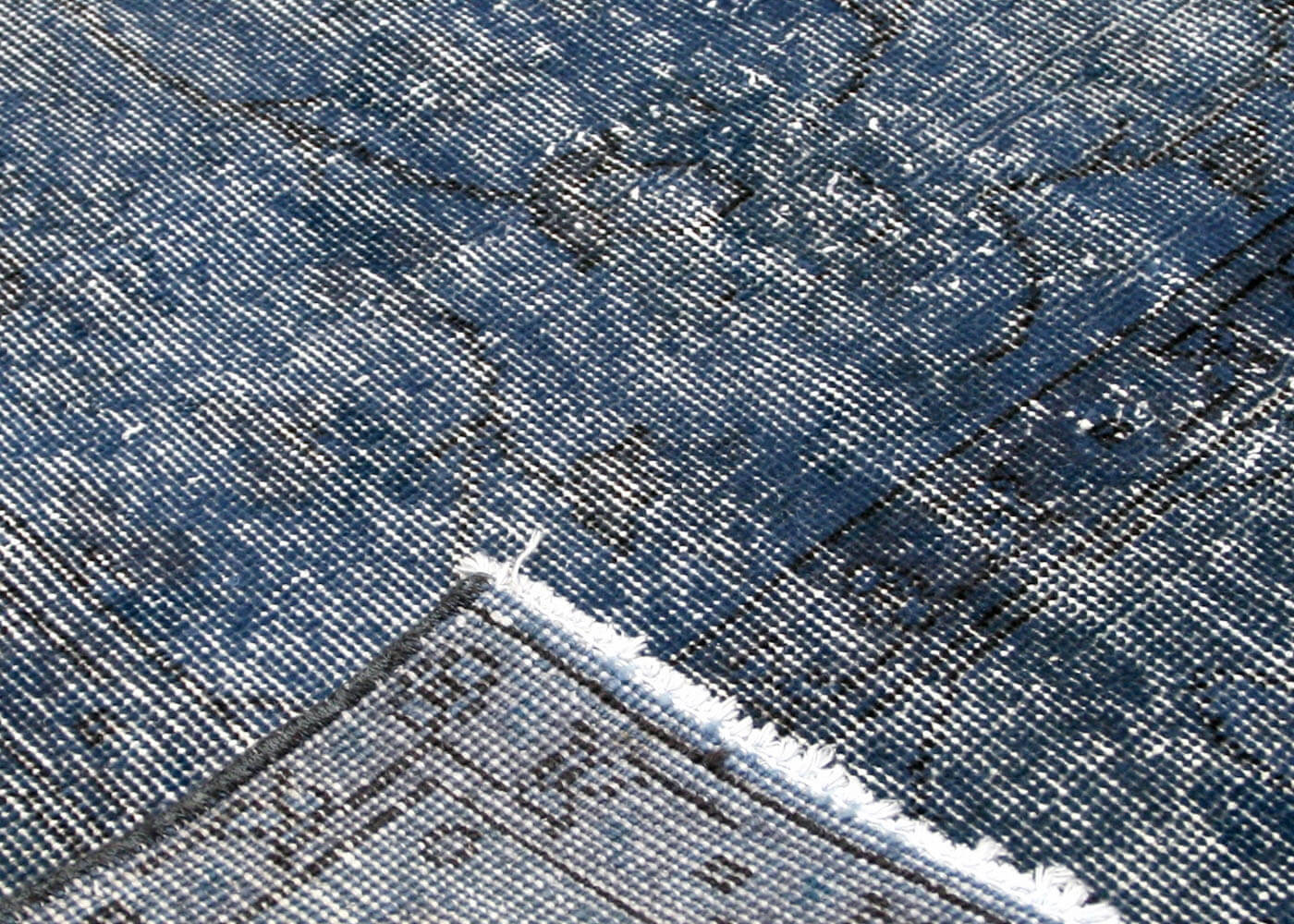 Vintage Turkish OverDyed Rug - 5'2" x 9'1" - 150319