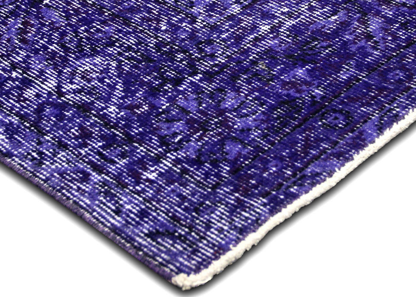 Vintage Turkish OverDyed Rug - 6'2" x 9'10" - 150330