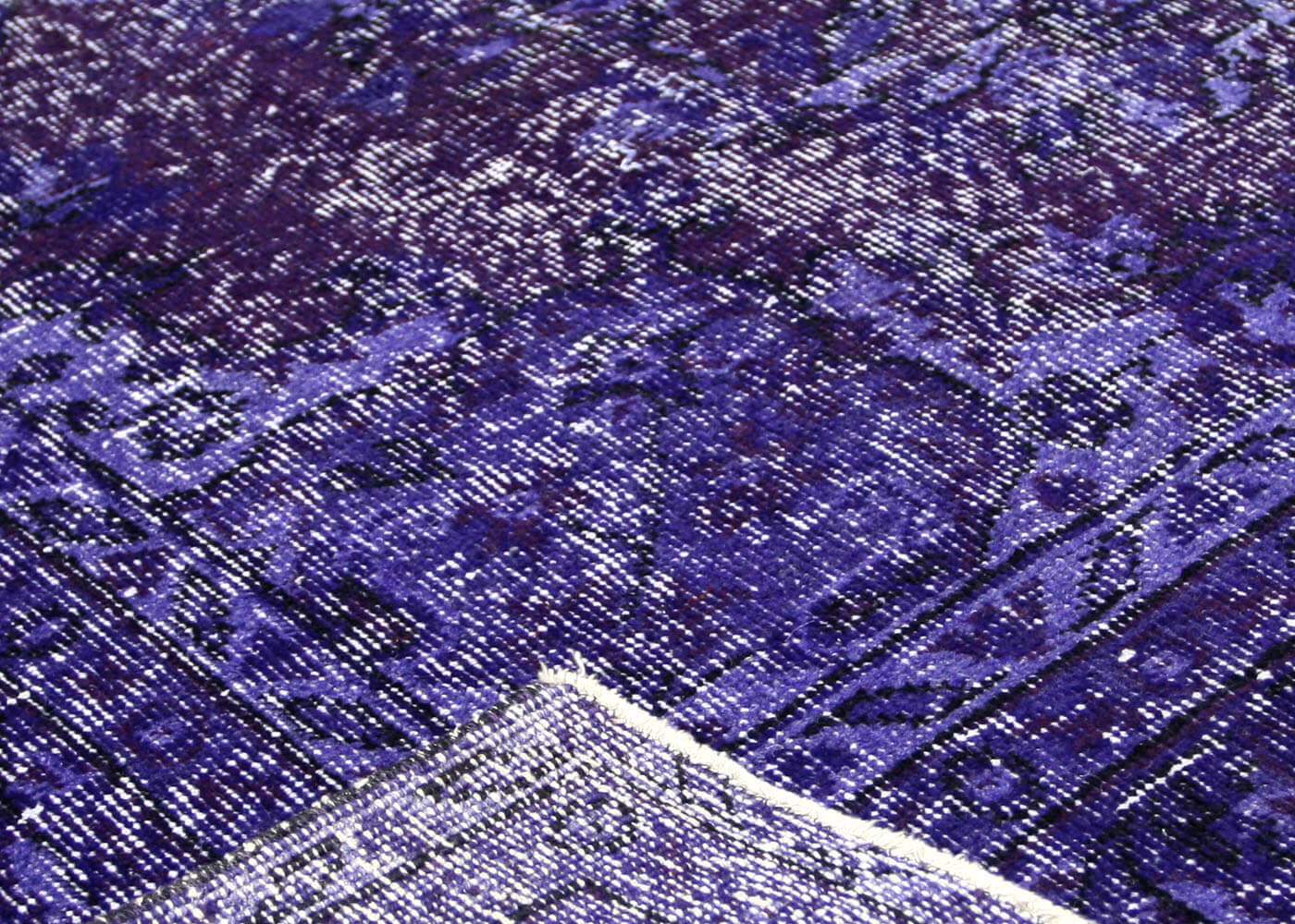 Vintage Turkish OverDyed Rug - 6'2" x 9'10" - 150330