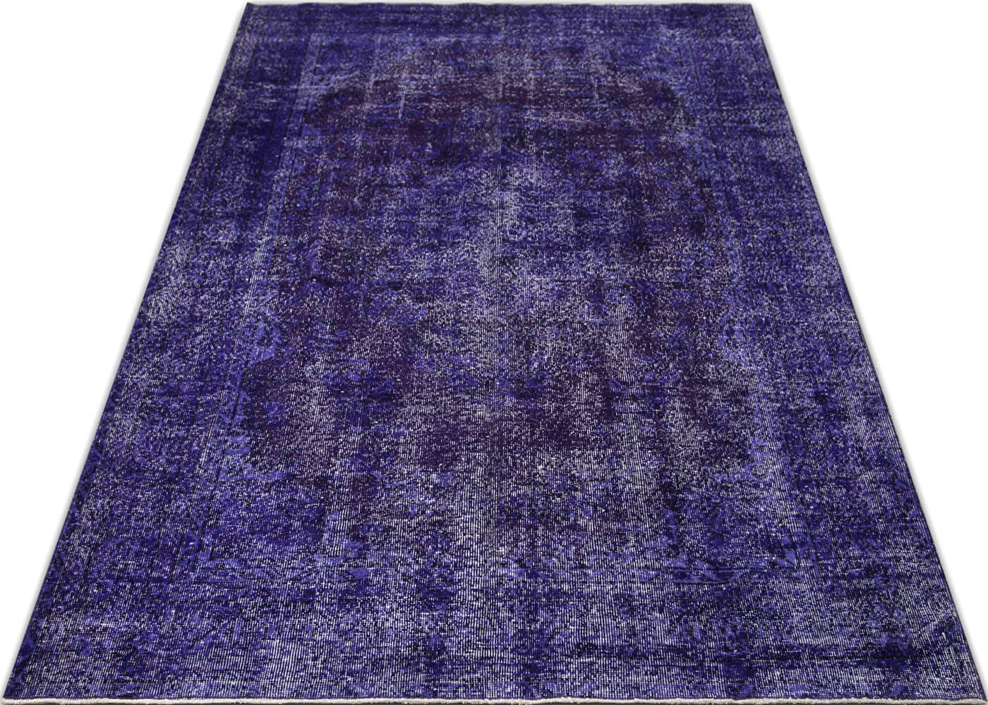 Vintage Turkish OverDyed Rug - 6'2" x 9'10" - 150330