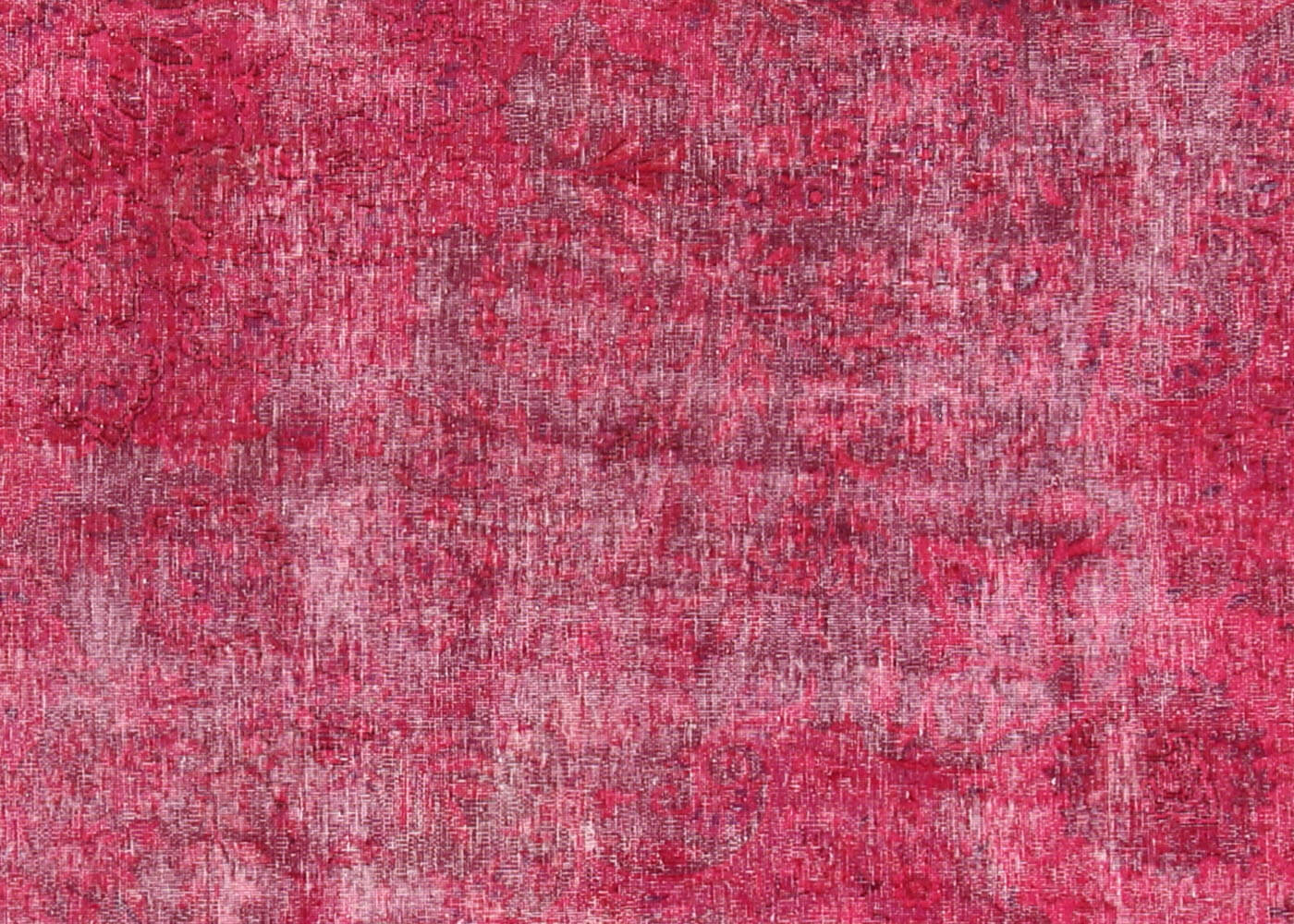 Vintage Persian Kerman Overdyed Rug - 9'7" x 12'8" - 150340
