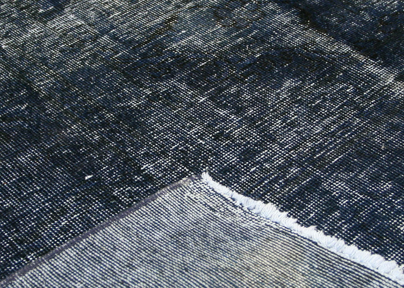 Vintage Persian Kerman Overdyed Rug - 9'8" x 12'6" - 150356