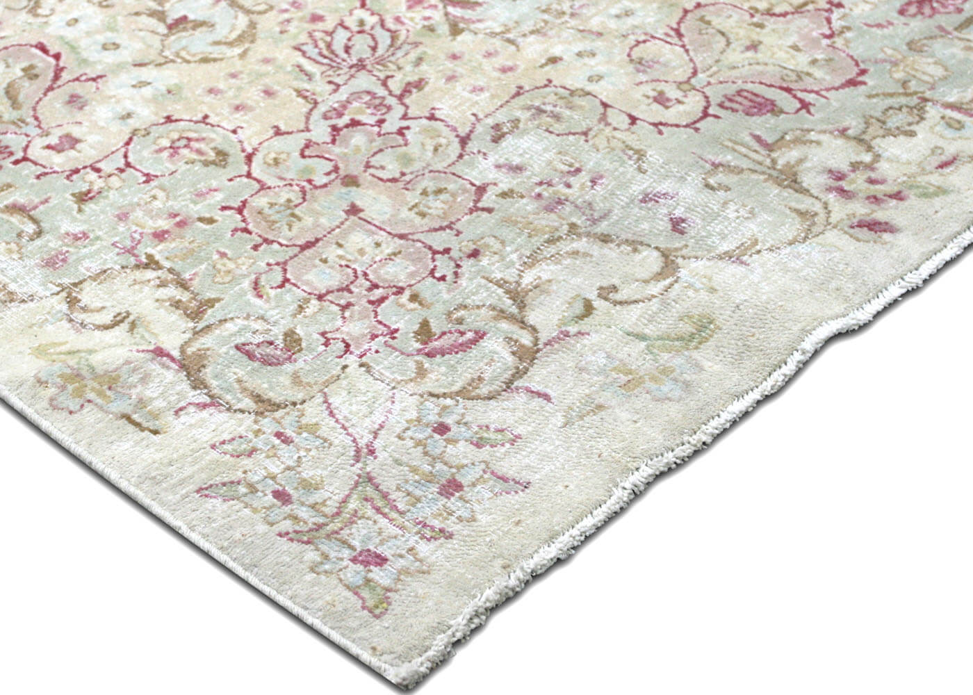 Vintage Persian Kerman Rug - 11'4" x 22'7" - 150372