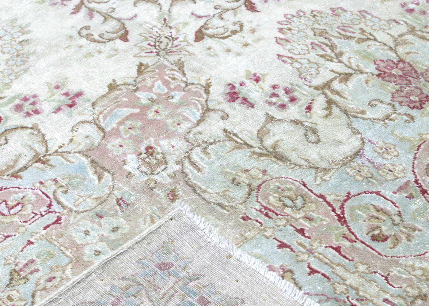 Vintage Persian Kerman Rug - 11'4" x 22'7" - 150372