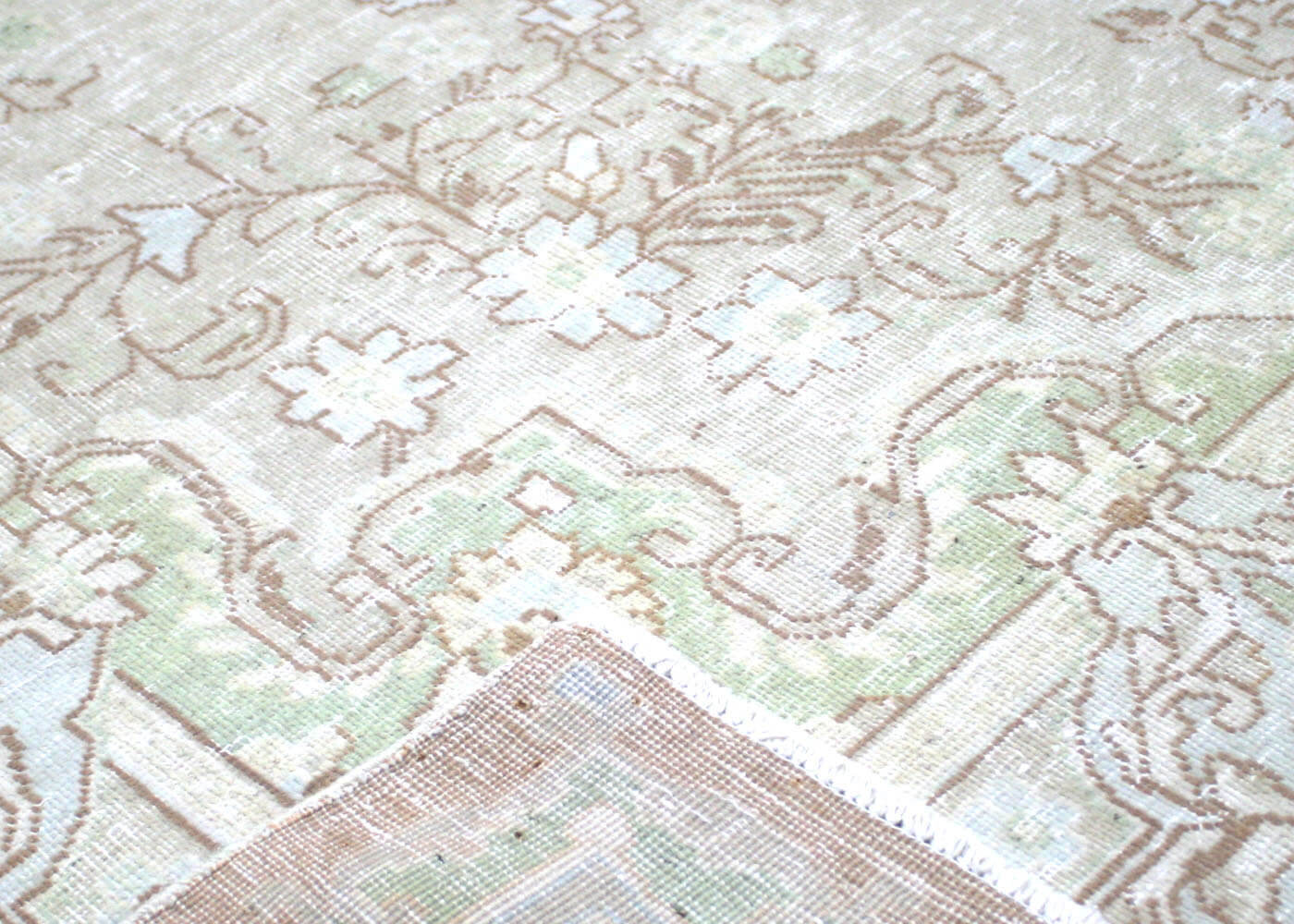 Vintage Persian Kerman Rug - 8'9" x 11'3" - 150373