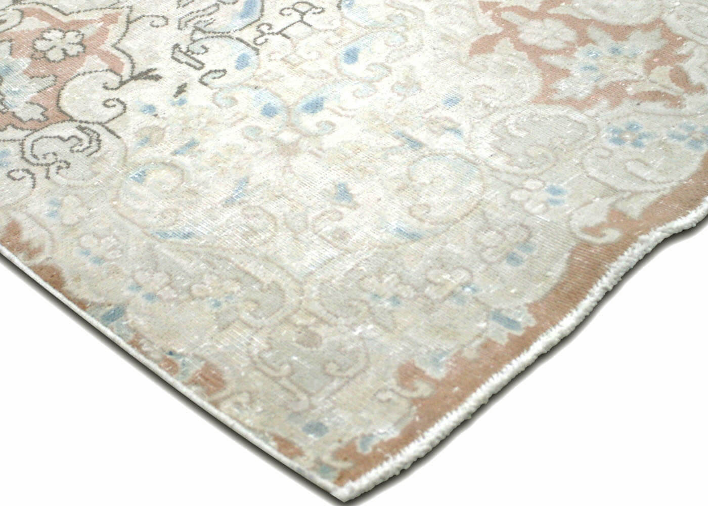 Vintage Persian Kerman Rug - 8'9" x 11'7" - 150381