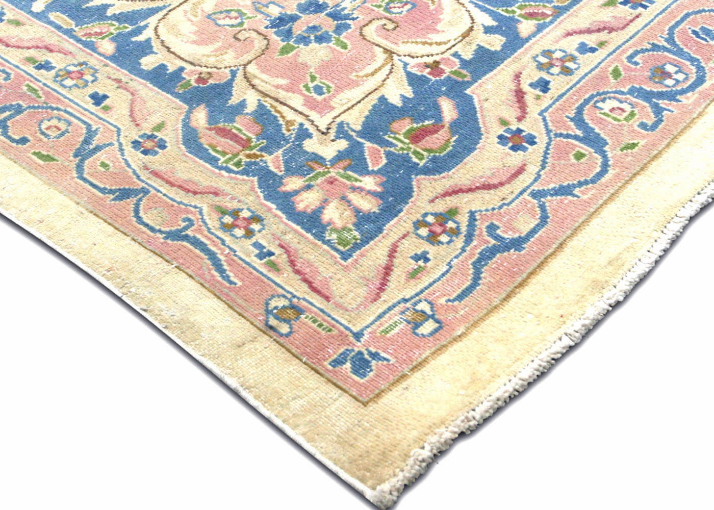 Vintage Persian Kerman Rug - 11'8" x 22' - 150382