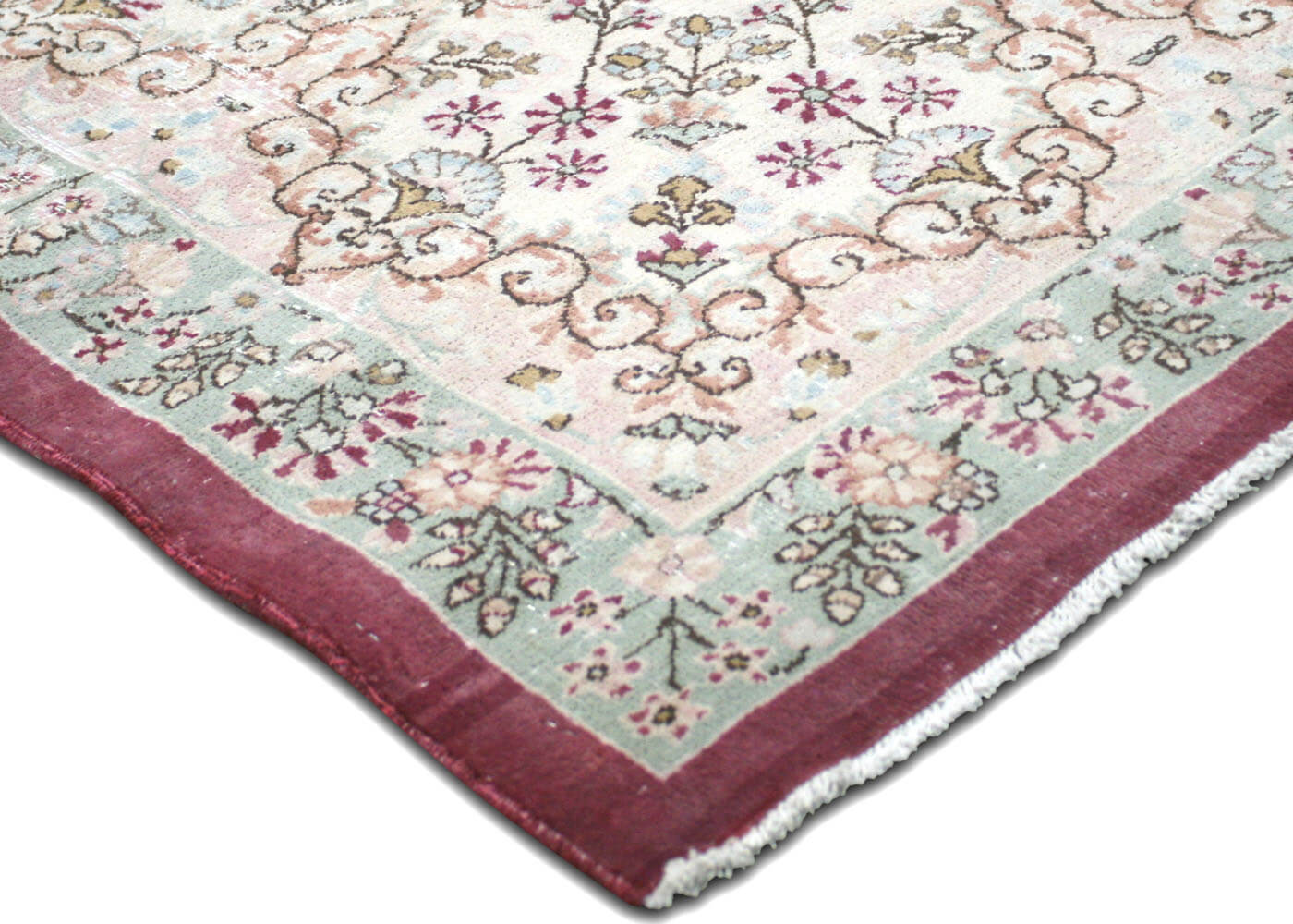 Vintage Persian Kerman Rug - 8'11" x 12'1" - 150383