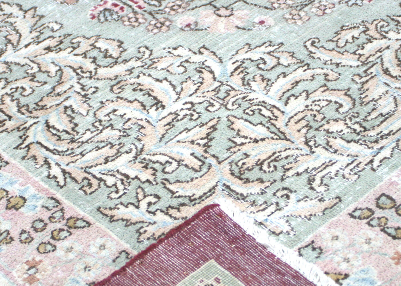 Vintage Persian Kerman Rug - 8'11" x 12'1" - 150383