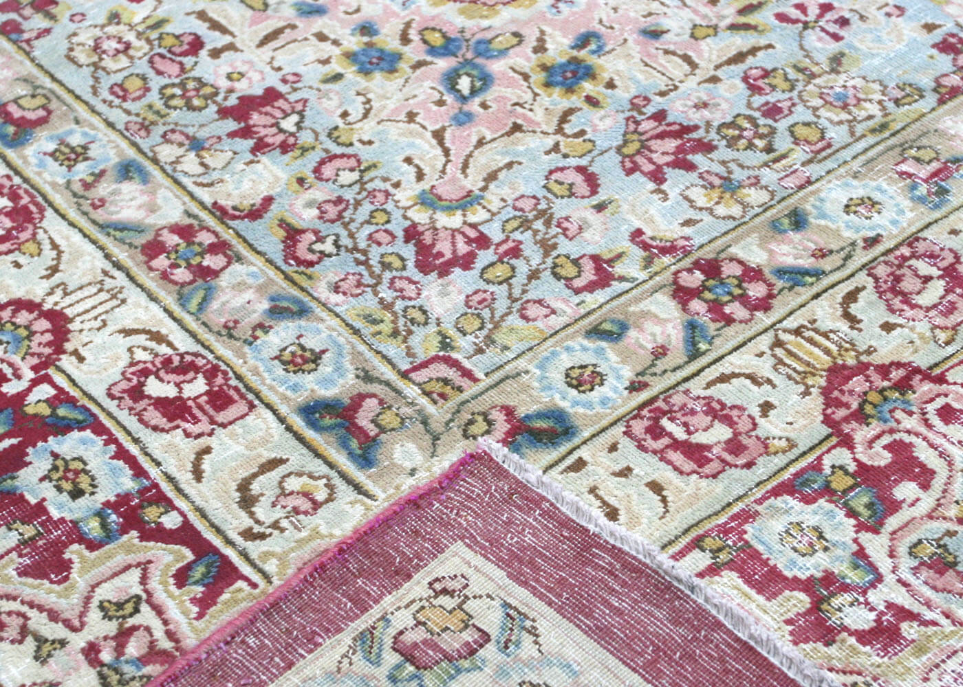 Vintage Persian Kerman Rug - 10'9" x 13'4" - 150385