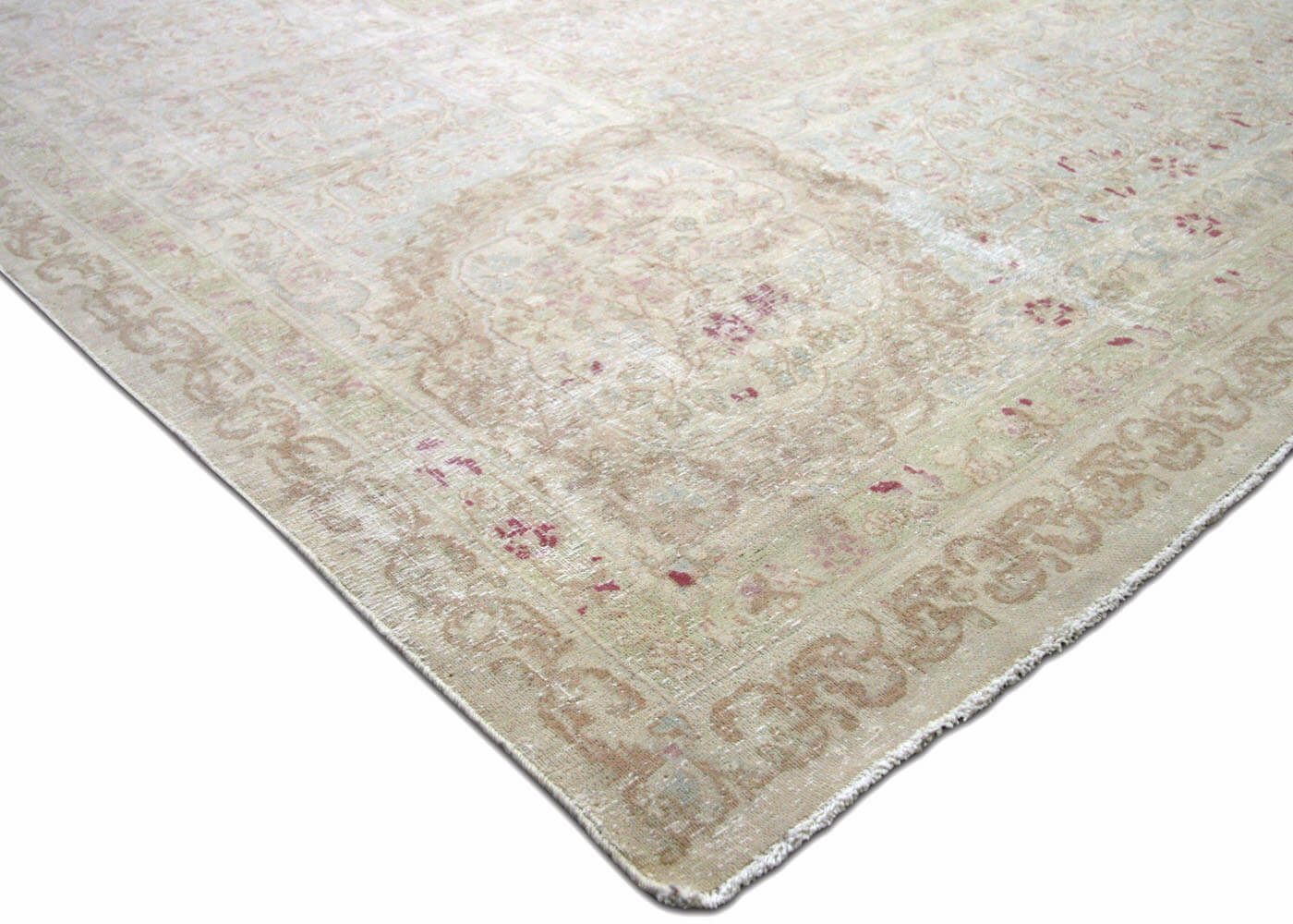 Vintage Persian Kerman Rug - 11'4" x 20'5" - 150386
