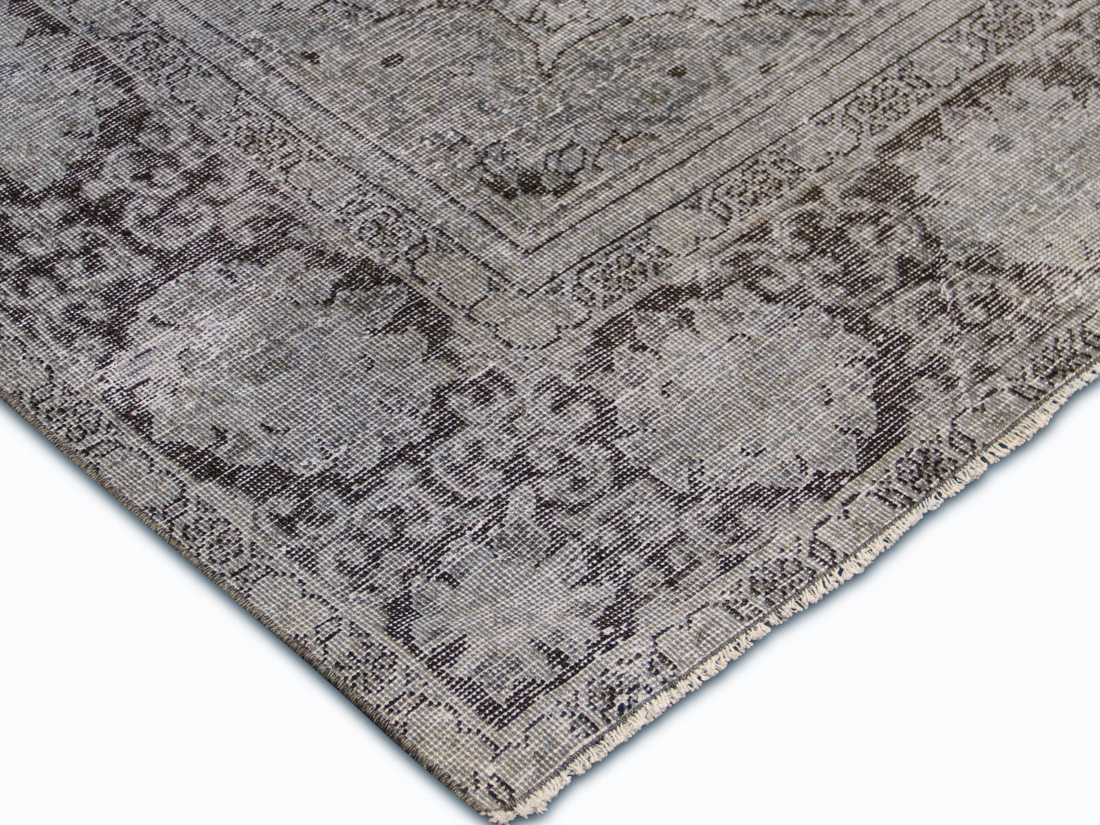 Vintage Persian Mahal Overdyed Rug - 8'4" x 11'5"