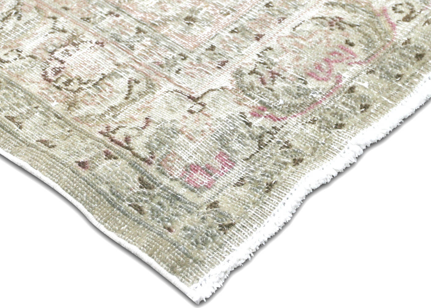 Vintage Persian Kerman Rug - 11' x 21'4" - 150395