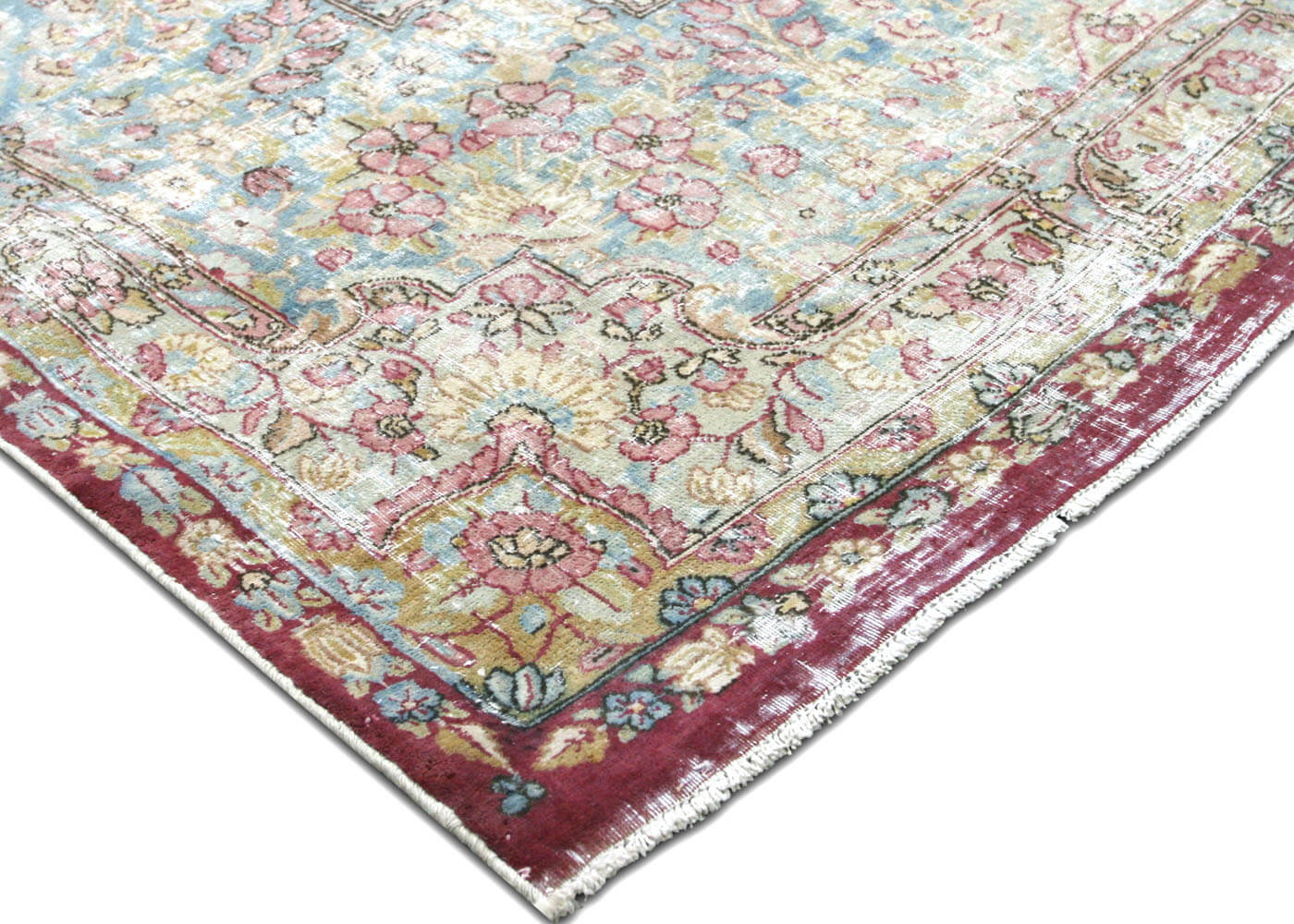 Vintage Persian Kerman Rug - 10'9" x 16' - 150398