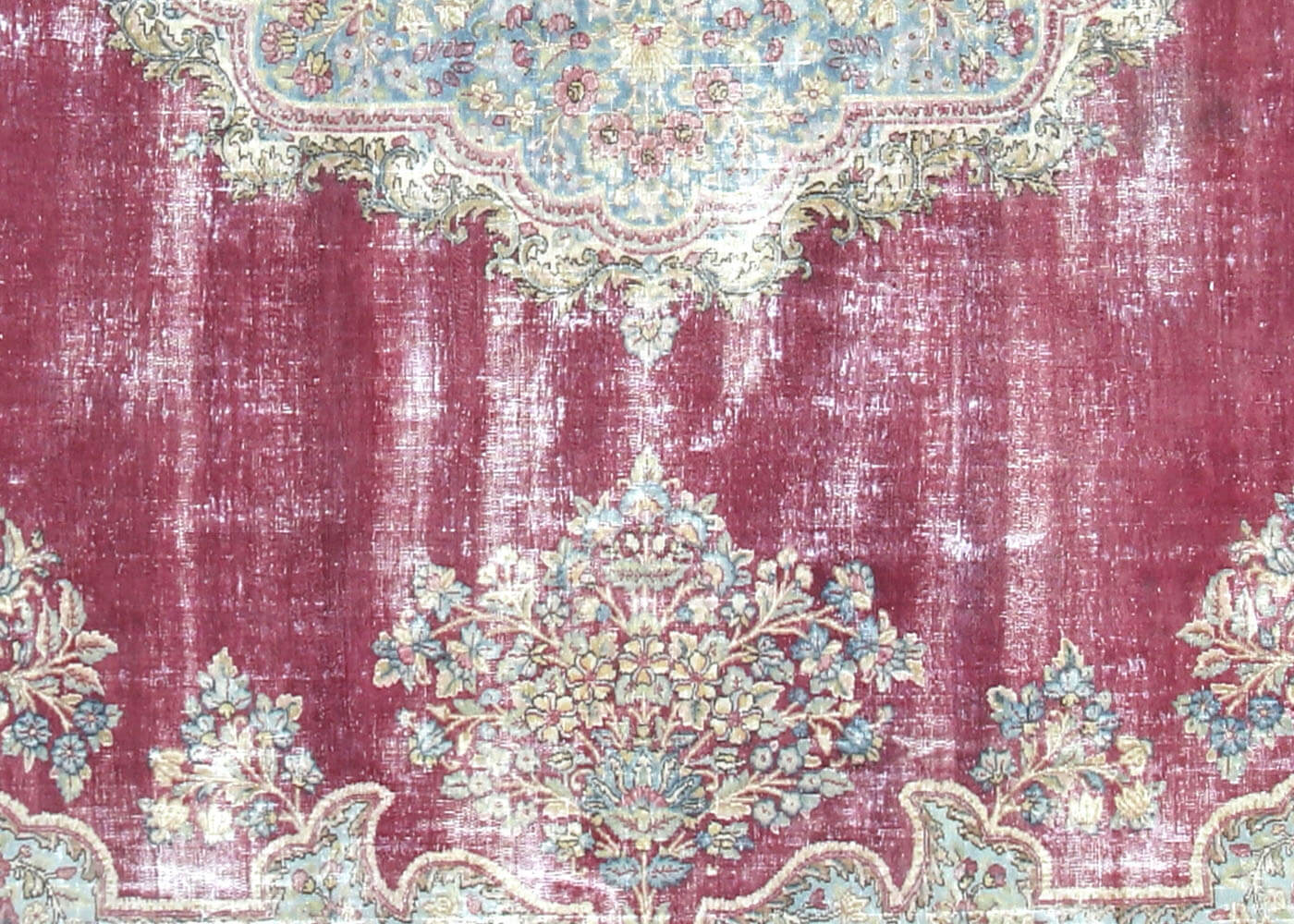 Vintage Persian Kerman Rug - 10'9" x 16' - 150398