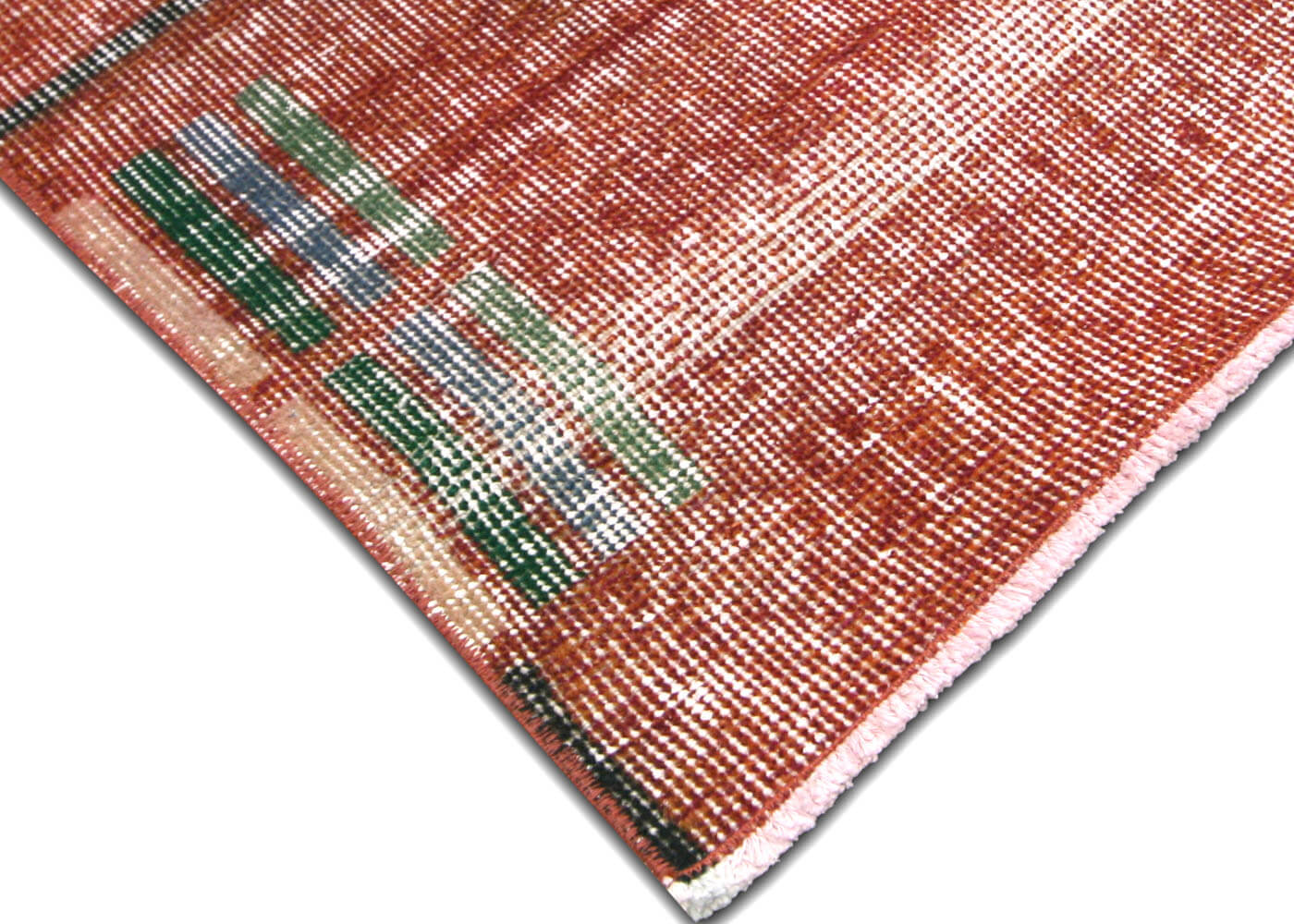 Vintage Turkish Mid-Century-Modern Rug - 5'4" x 8'6" - 150431
