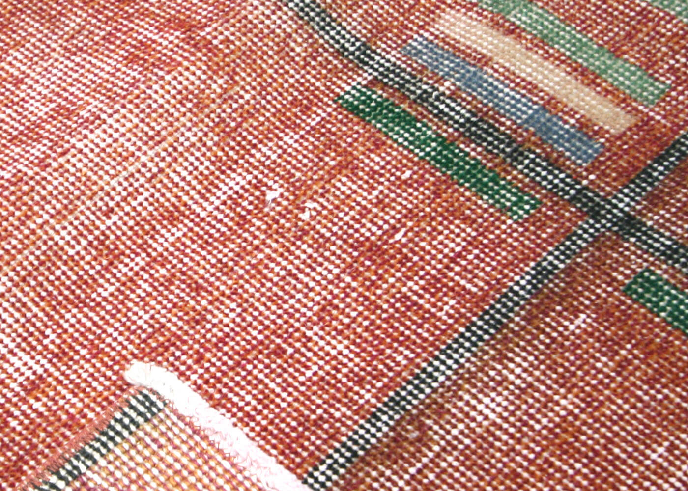 Vintage Turkish Mid-Century-Modern Rug - 5'4" x 8'6" - 150431