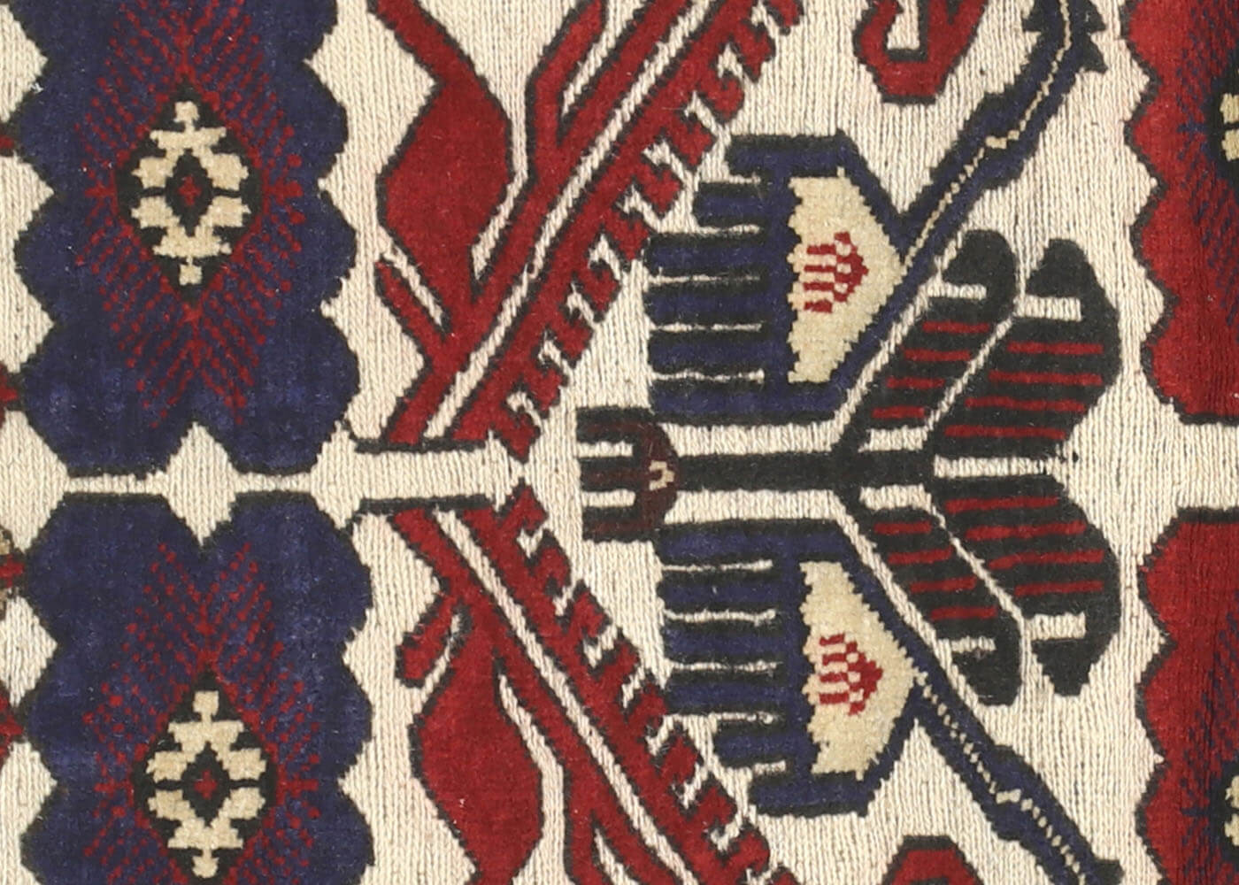 Vintage Afghan Belouchi Rug - 2'9" x 4'2" - 150434