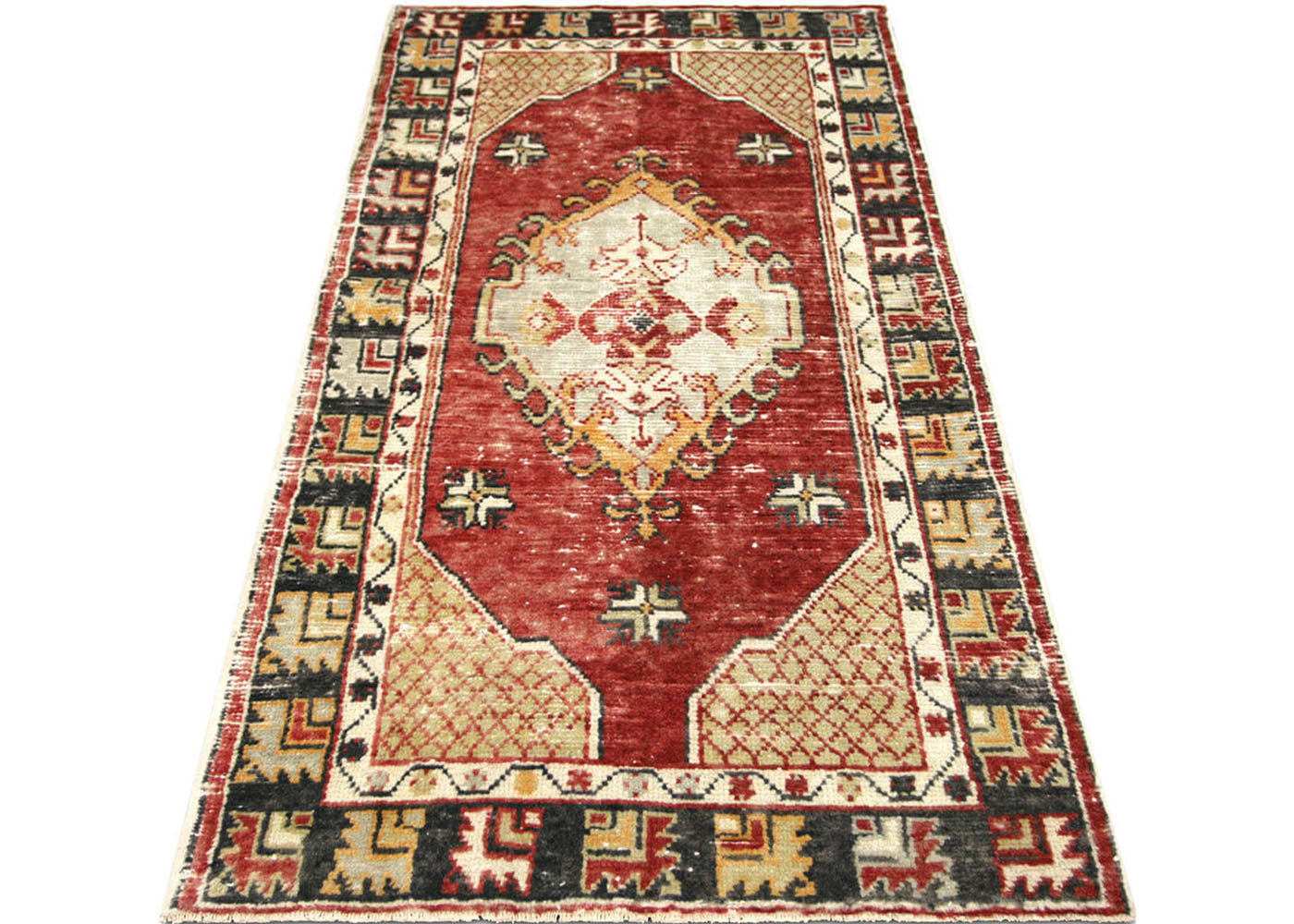 Vintage Turkish Oushak Rug - 2'6" x 4'11" - 150502