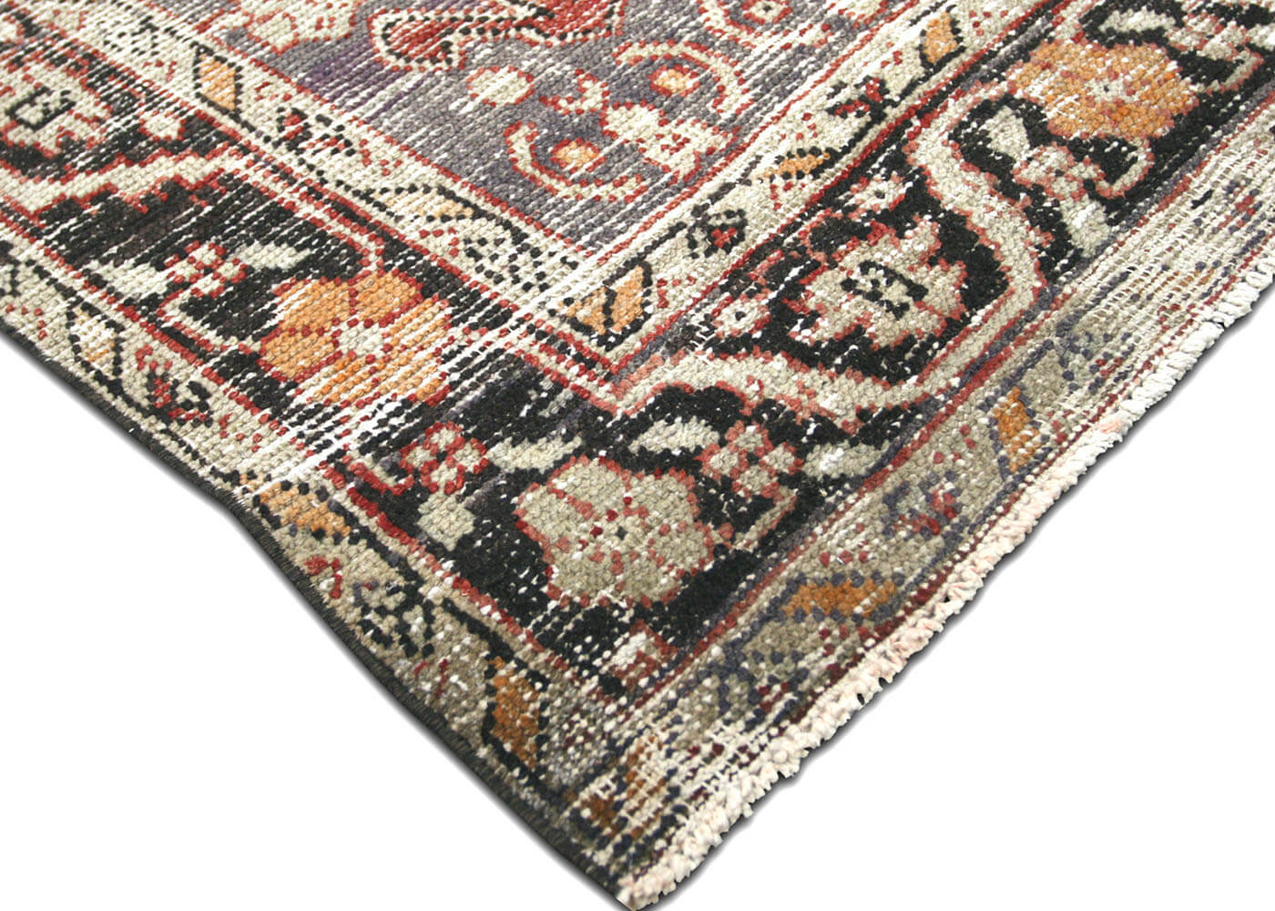 Vintage Turkish Oushak Rug - 4'10" x 8'8" - 150506