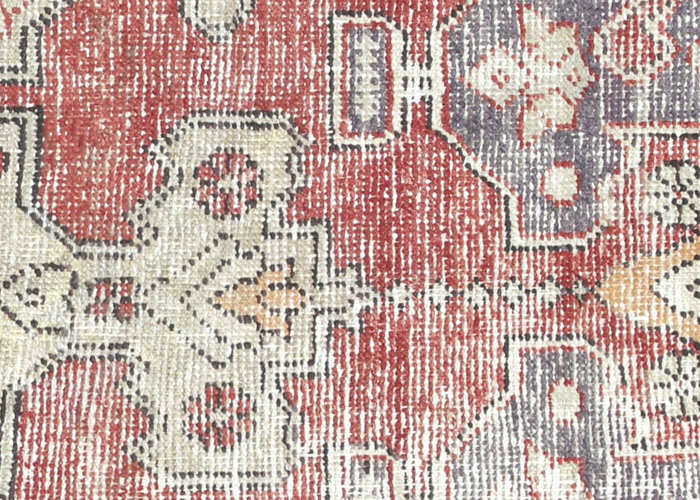Vintage Turkish Oushak Rug - 4'10" x 8'8" - 150506
